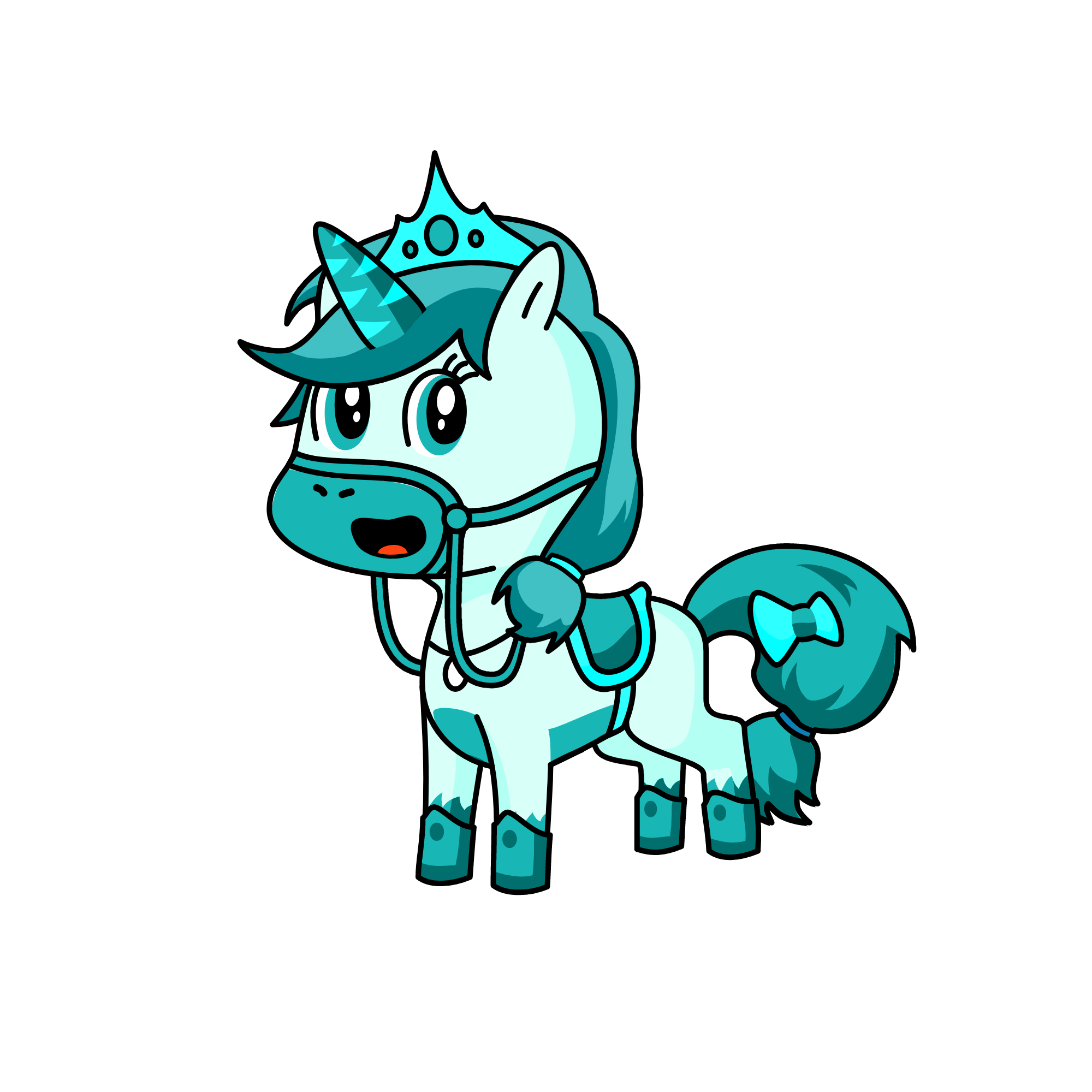 aqua, the unicorn