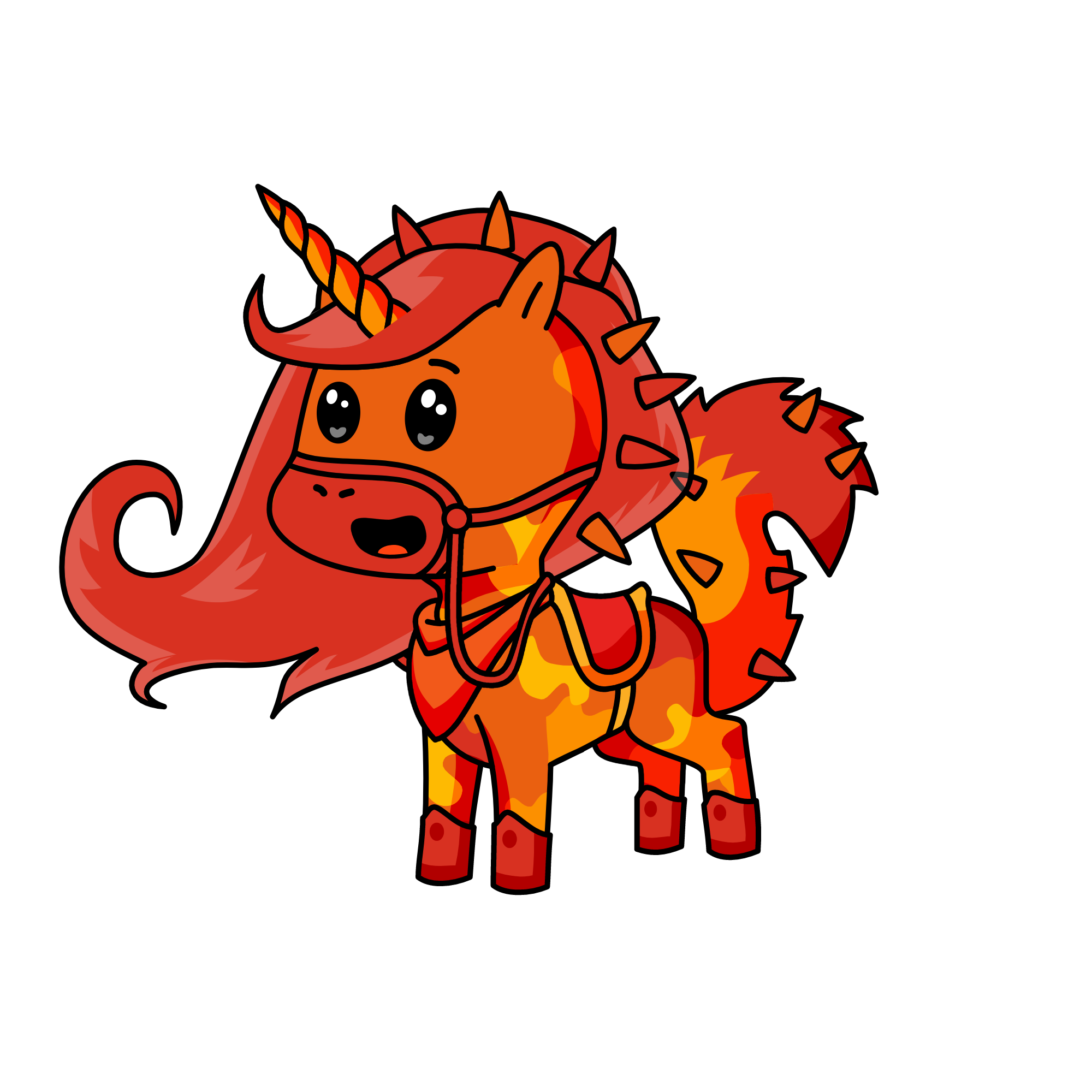 fire, the unicorn