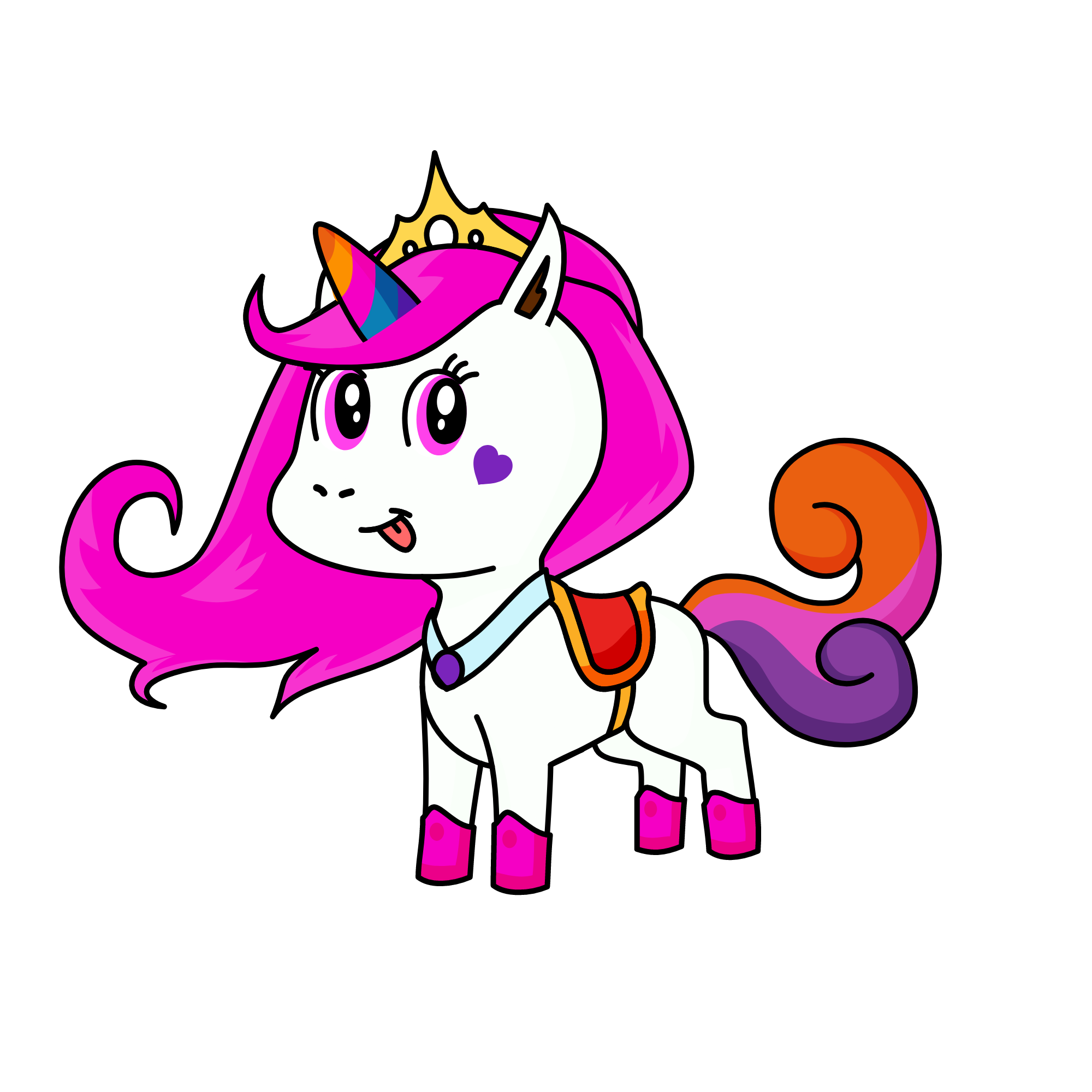 candy, the unicorn