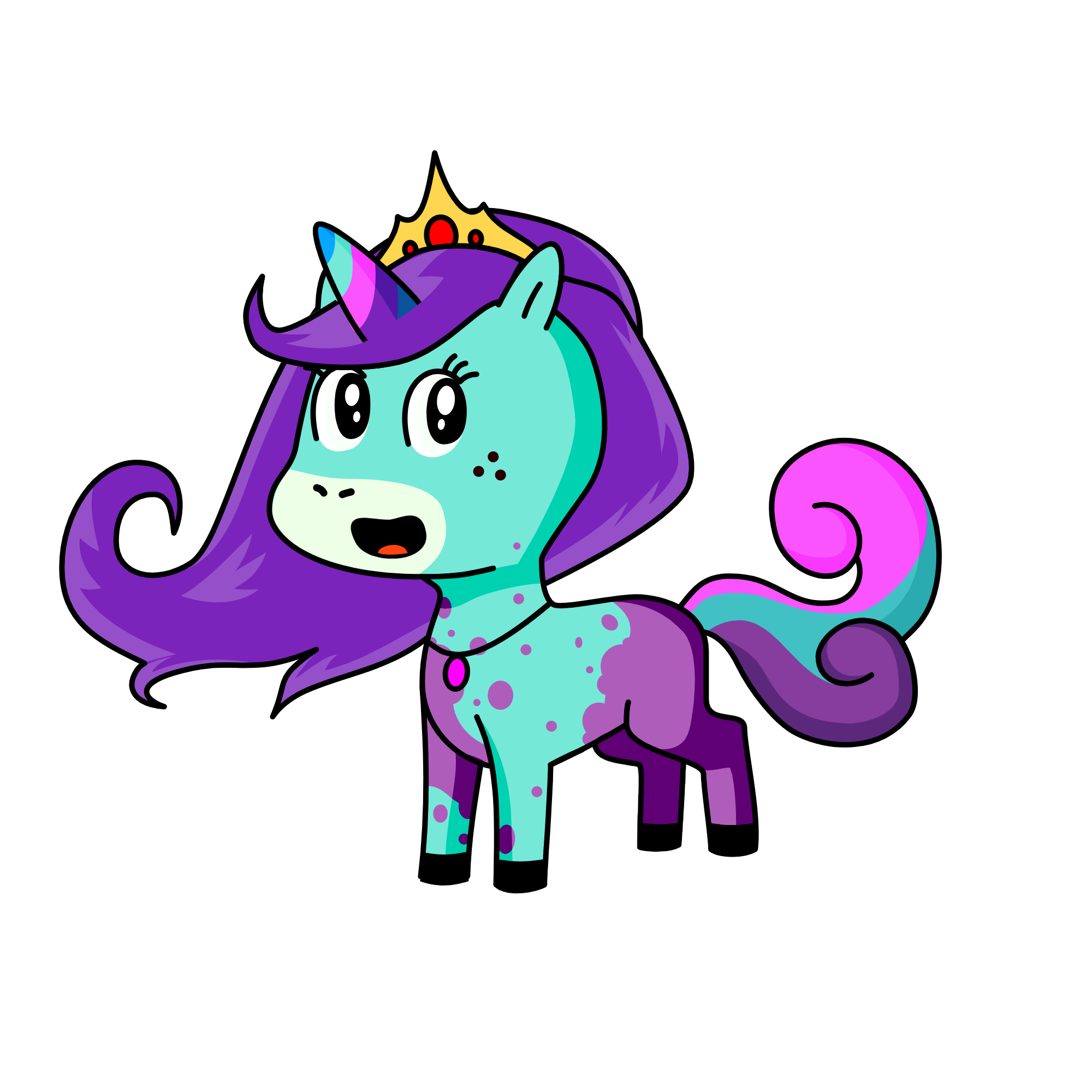 NICOLLE, the unicorn