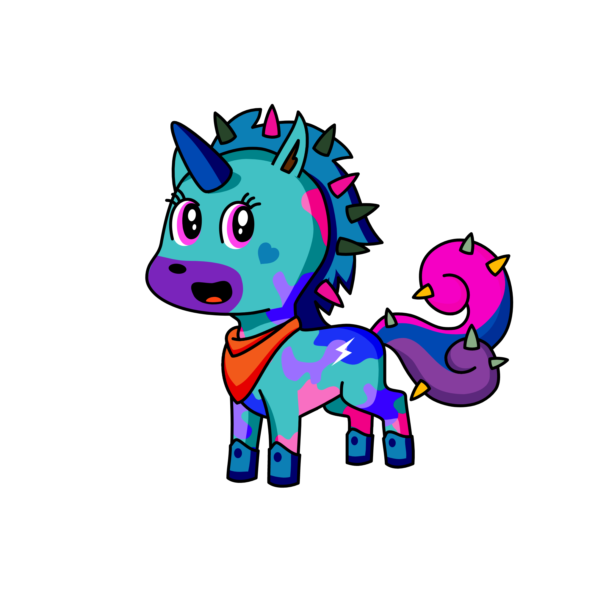 litningbalt, the unicorn