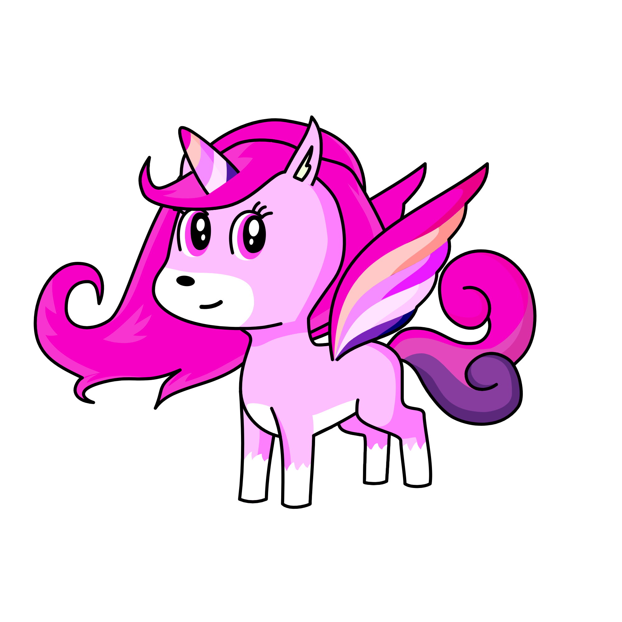 Blossom, the unicorn