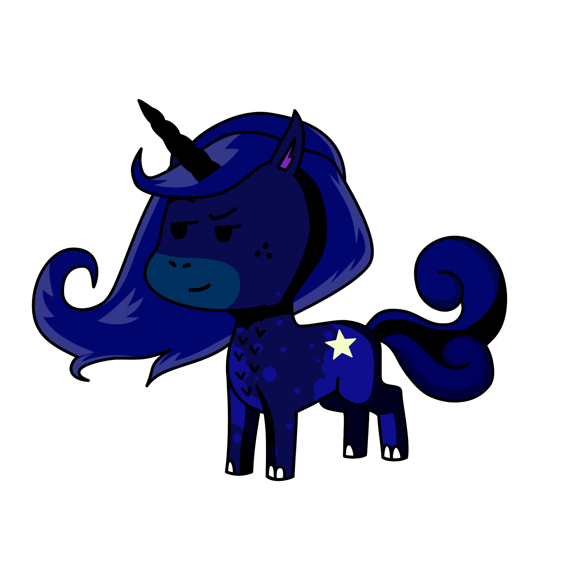Nightwind, the unicorn