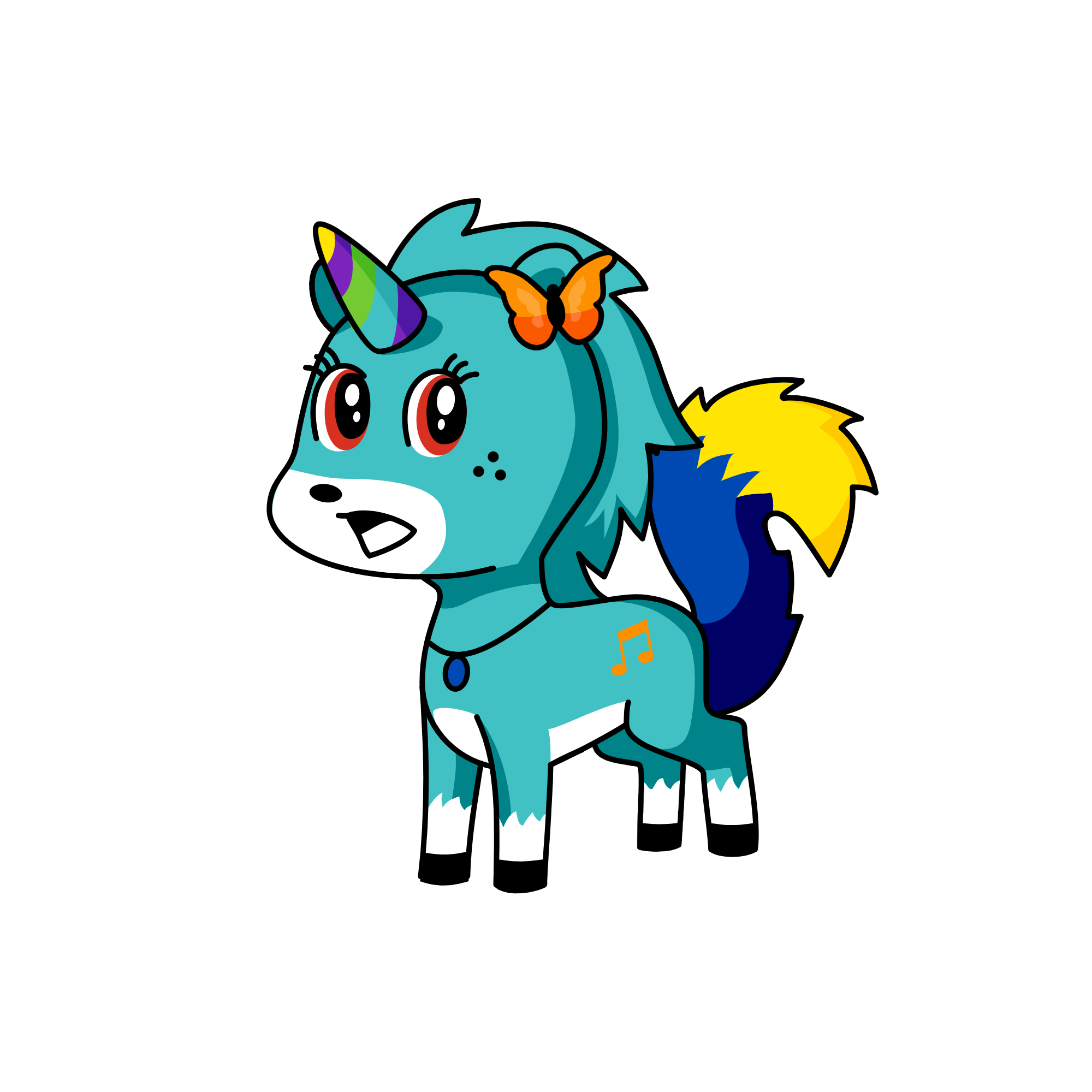 olly, the unicorn