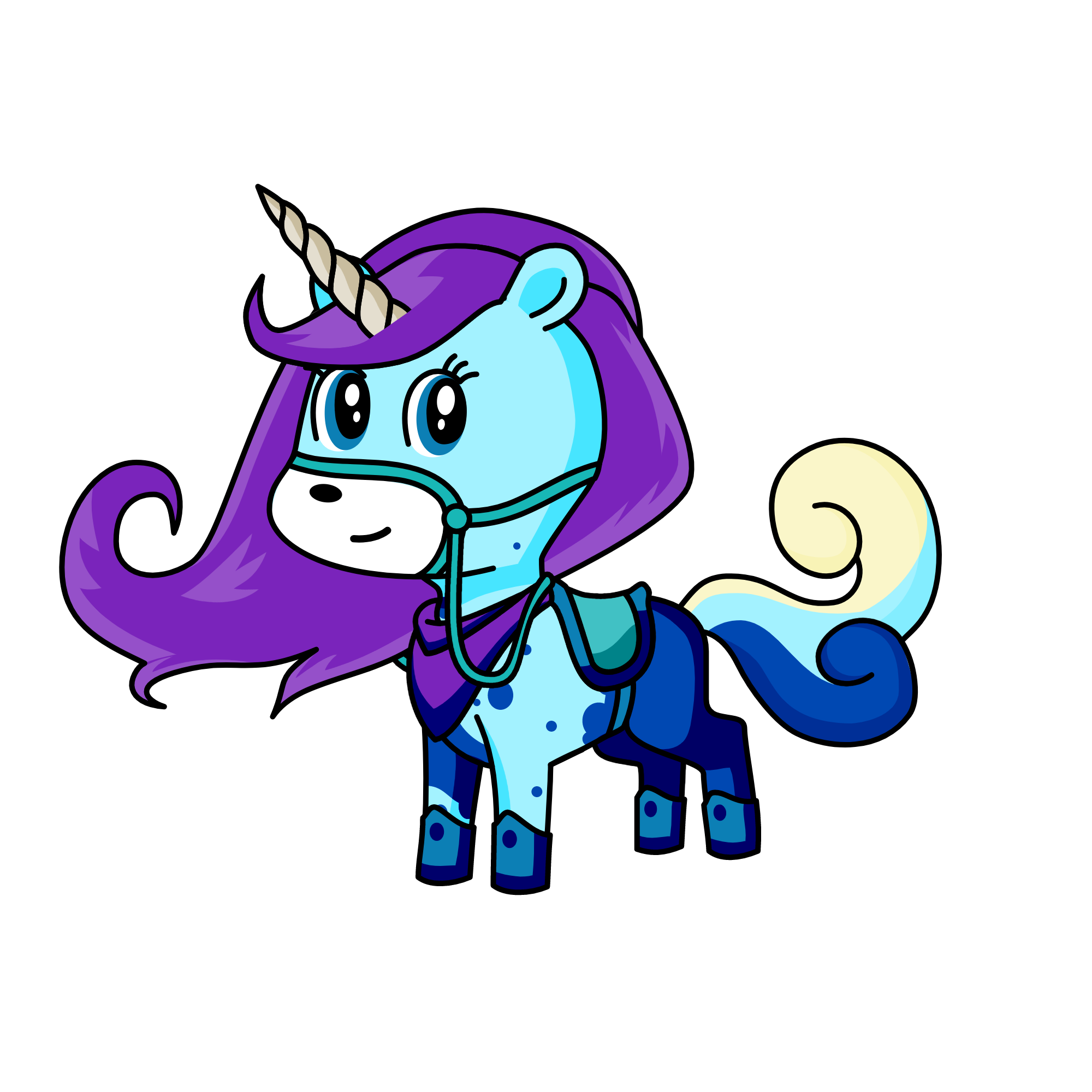 And I Oop, the unicorn