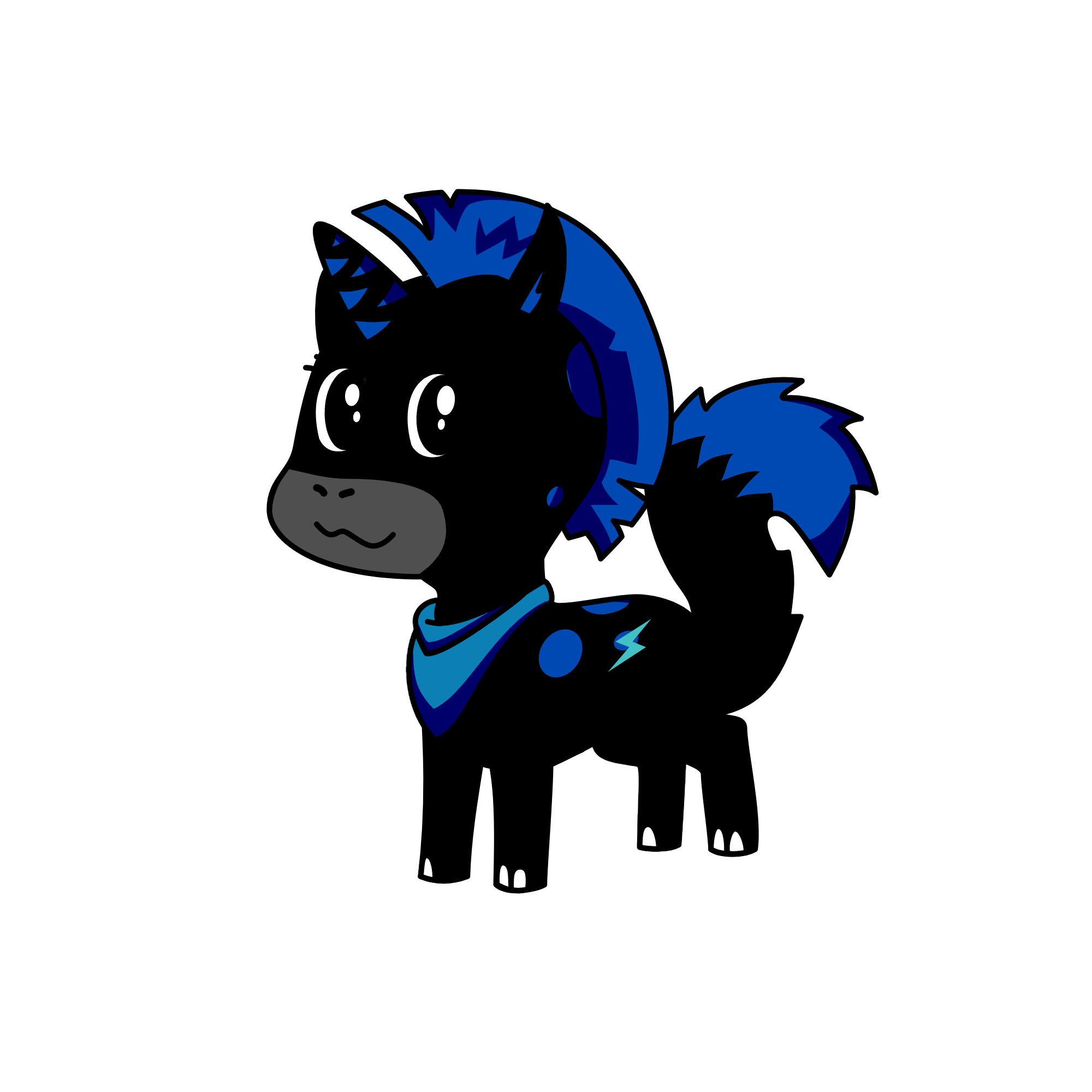 MIDNIGHT, the unicorn