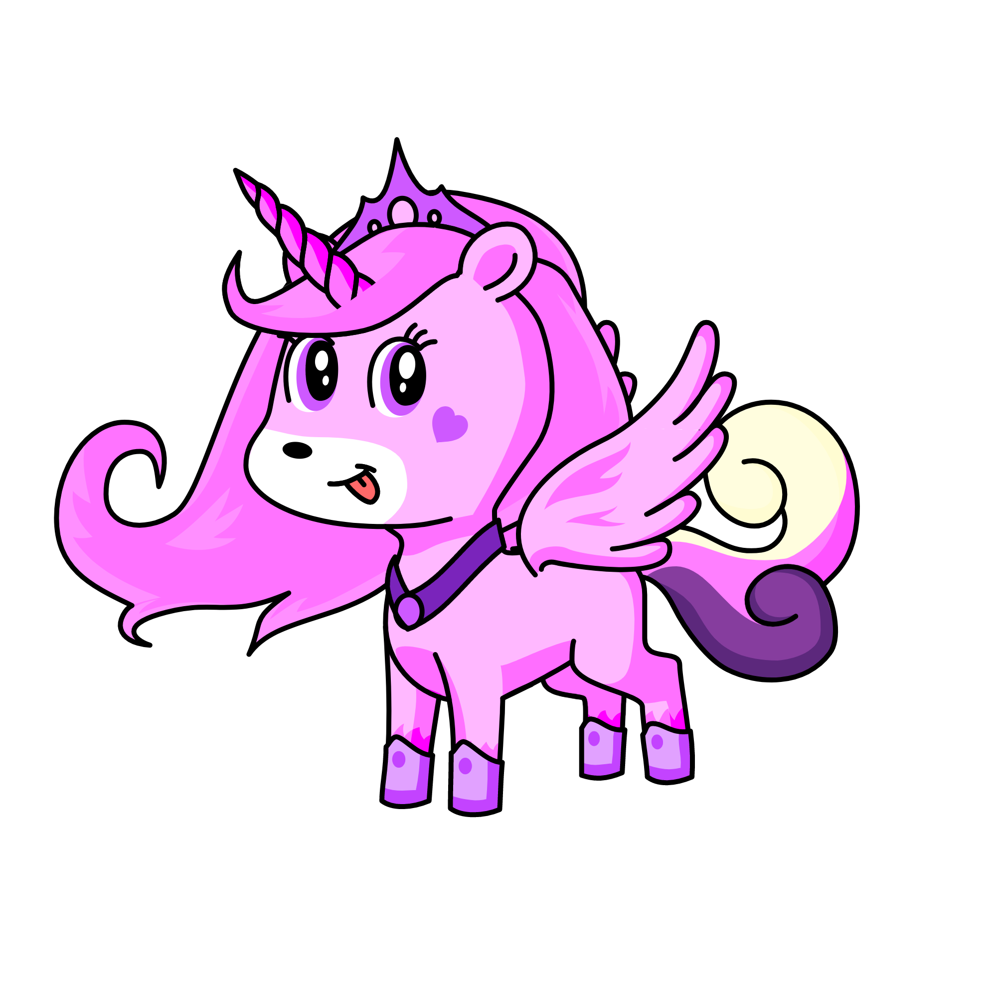 Pinkie, the unicorn