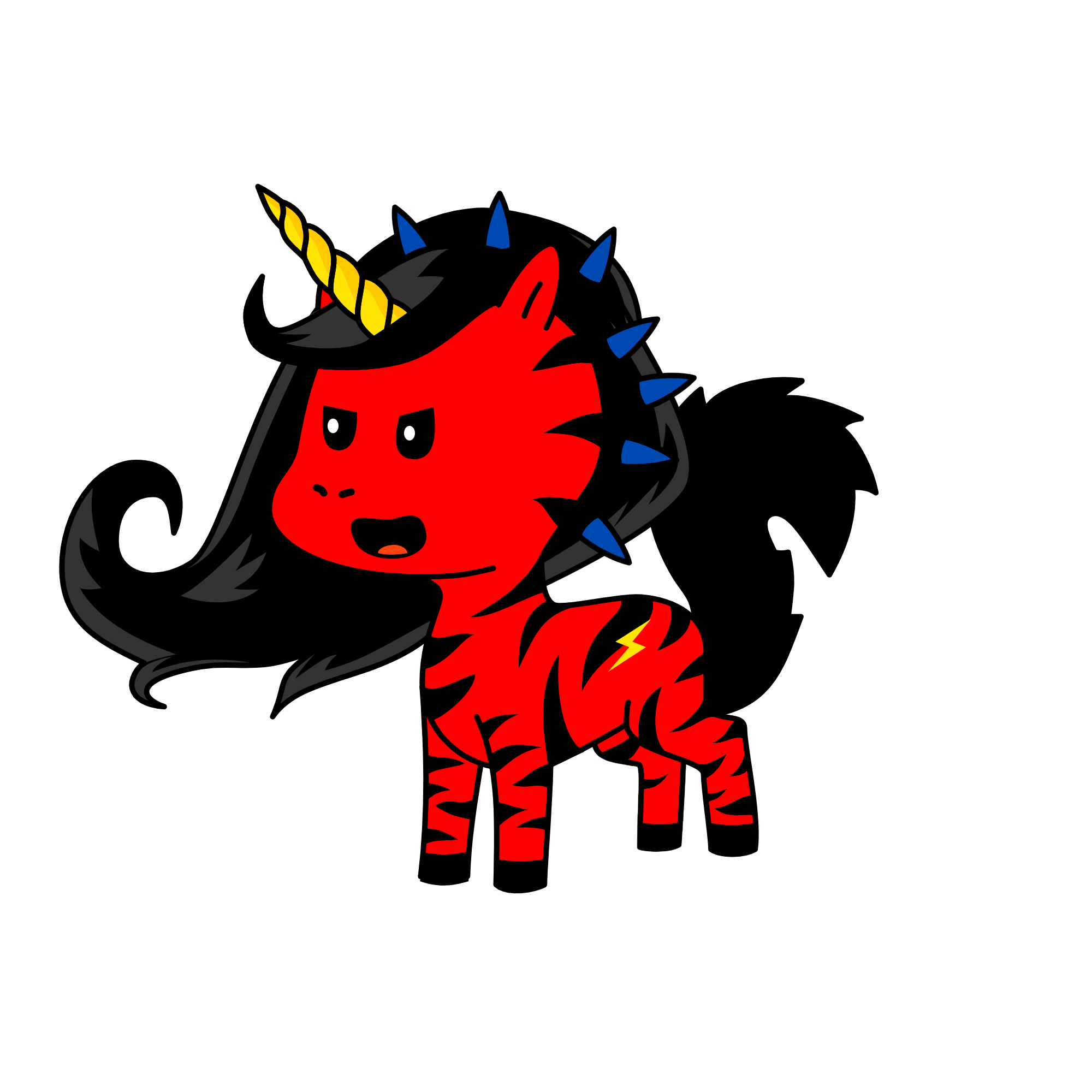 Rock And Roll, the unicorn