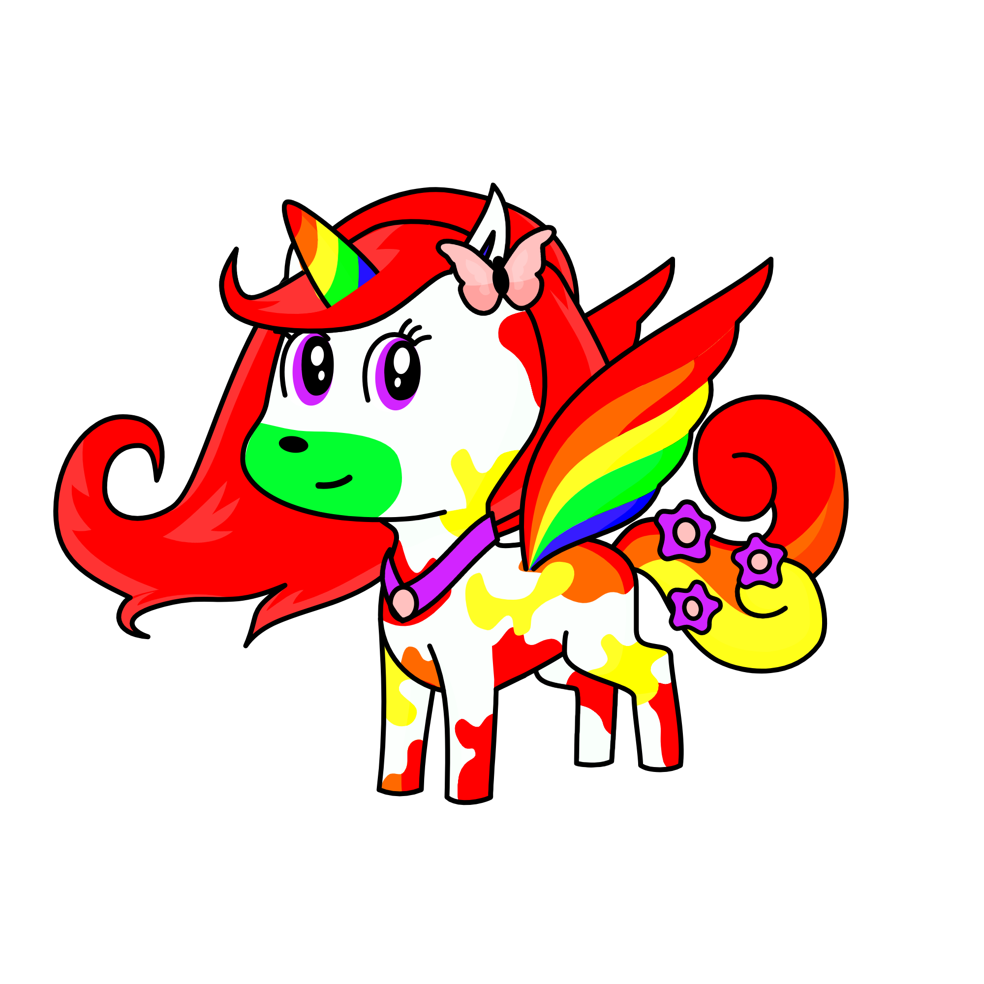 rainbow, the unicorn