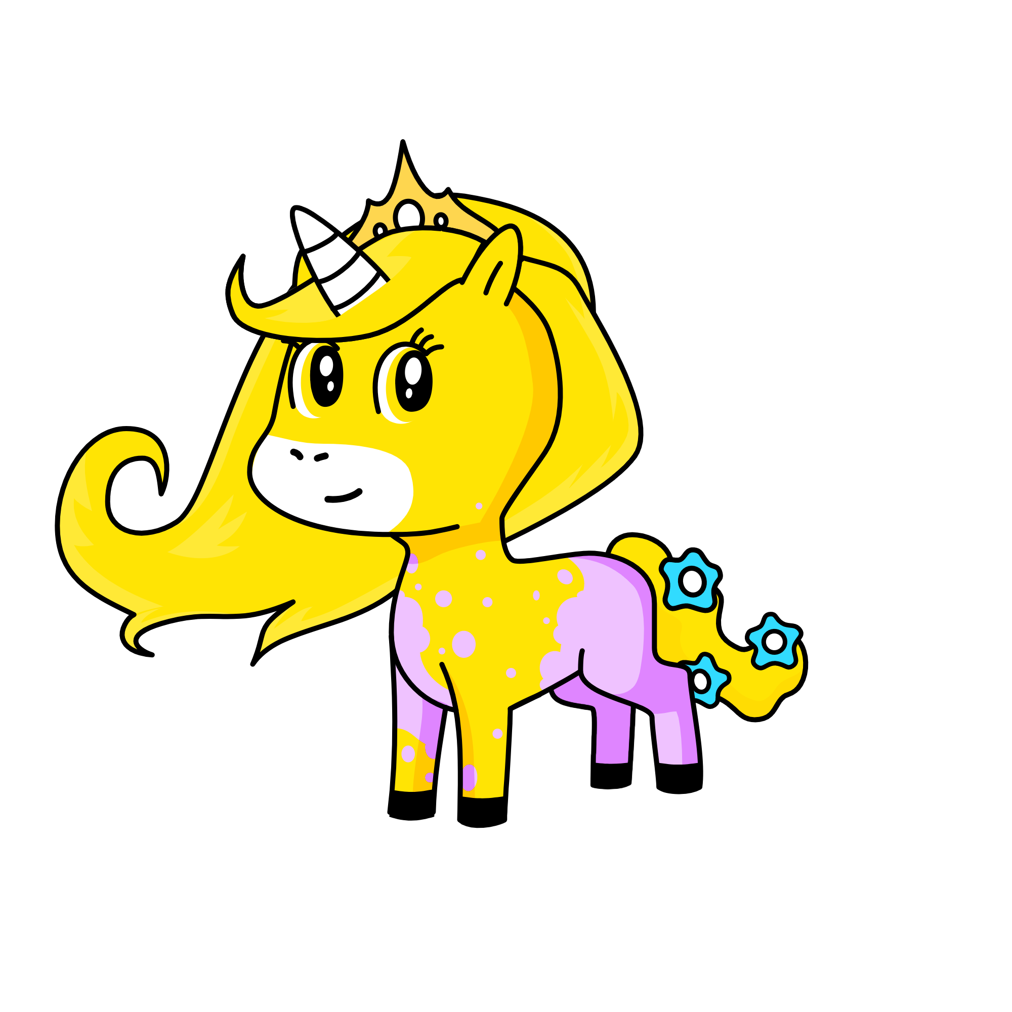 sun, the unicorn