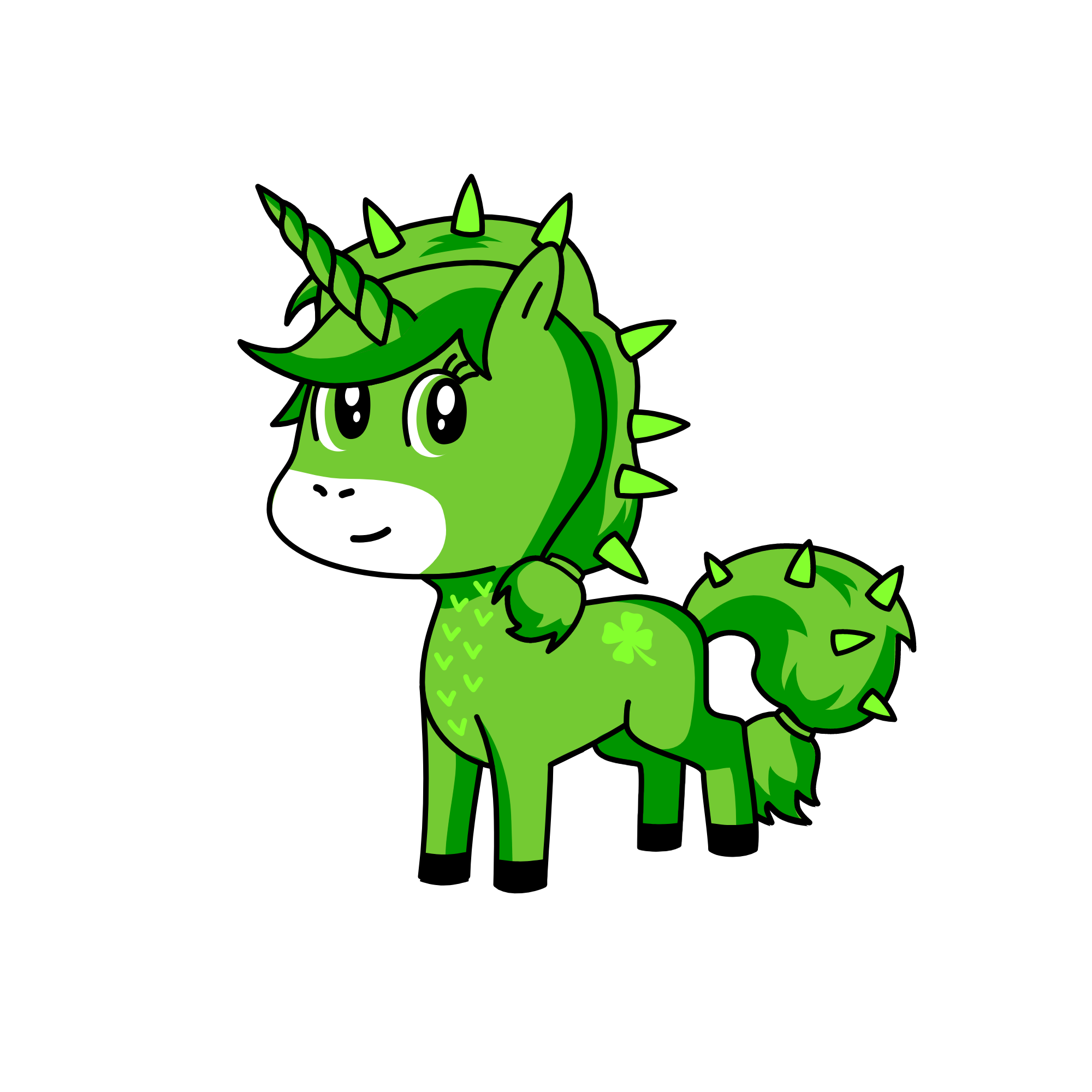 corgirl, the unicorn