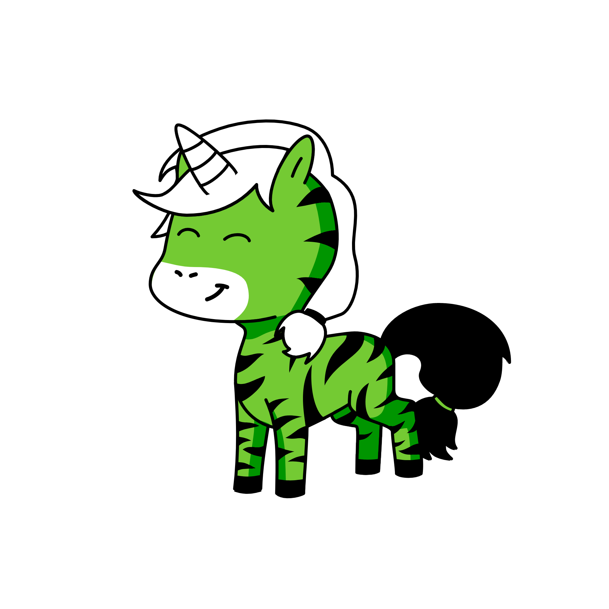 Zebracorn, the unicorn