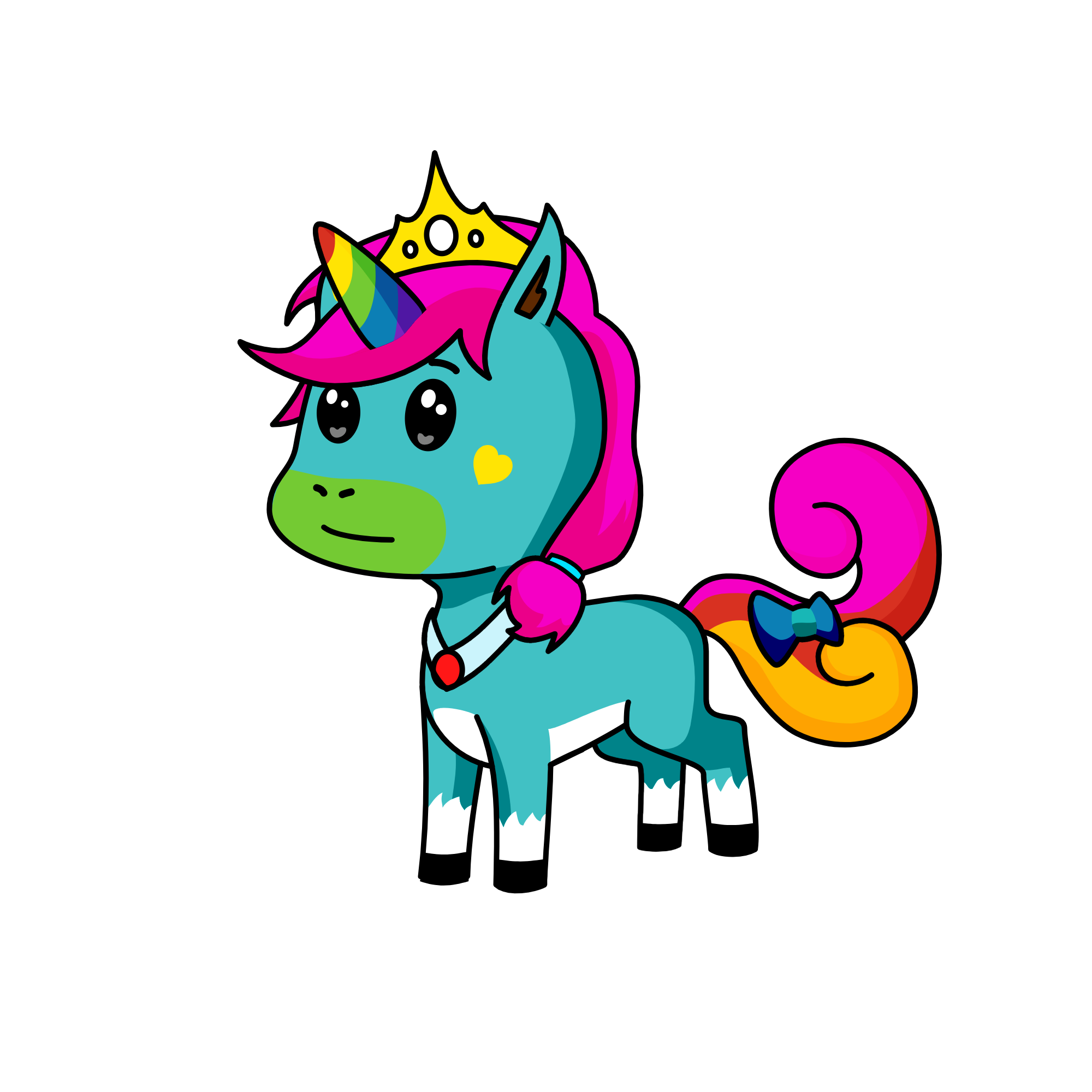 Beauty, the unicorn