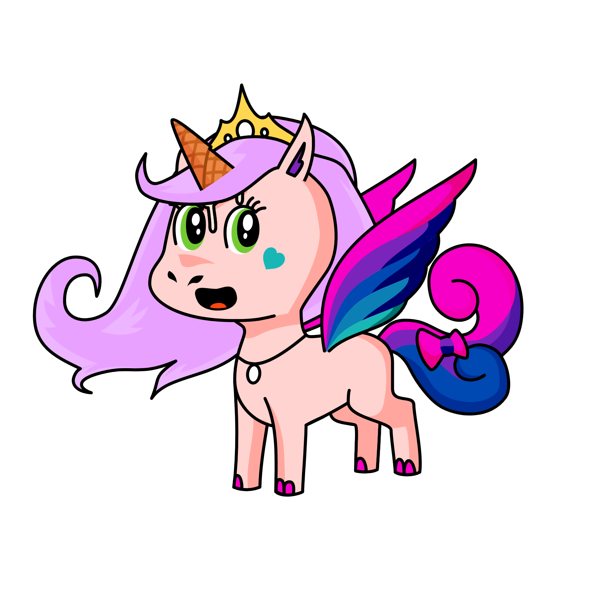 moon, the unicorn