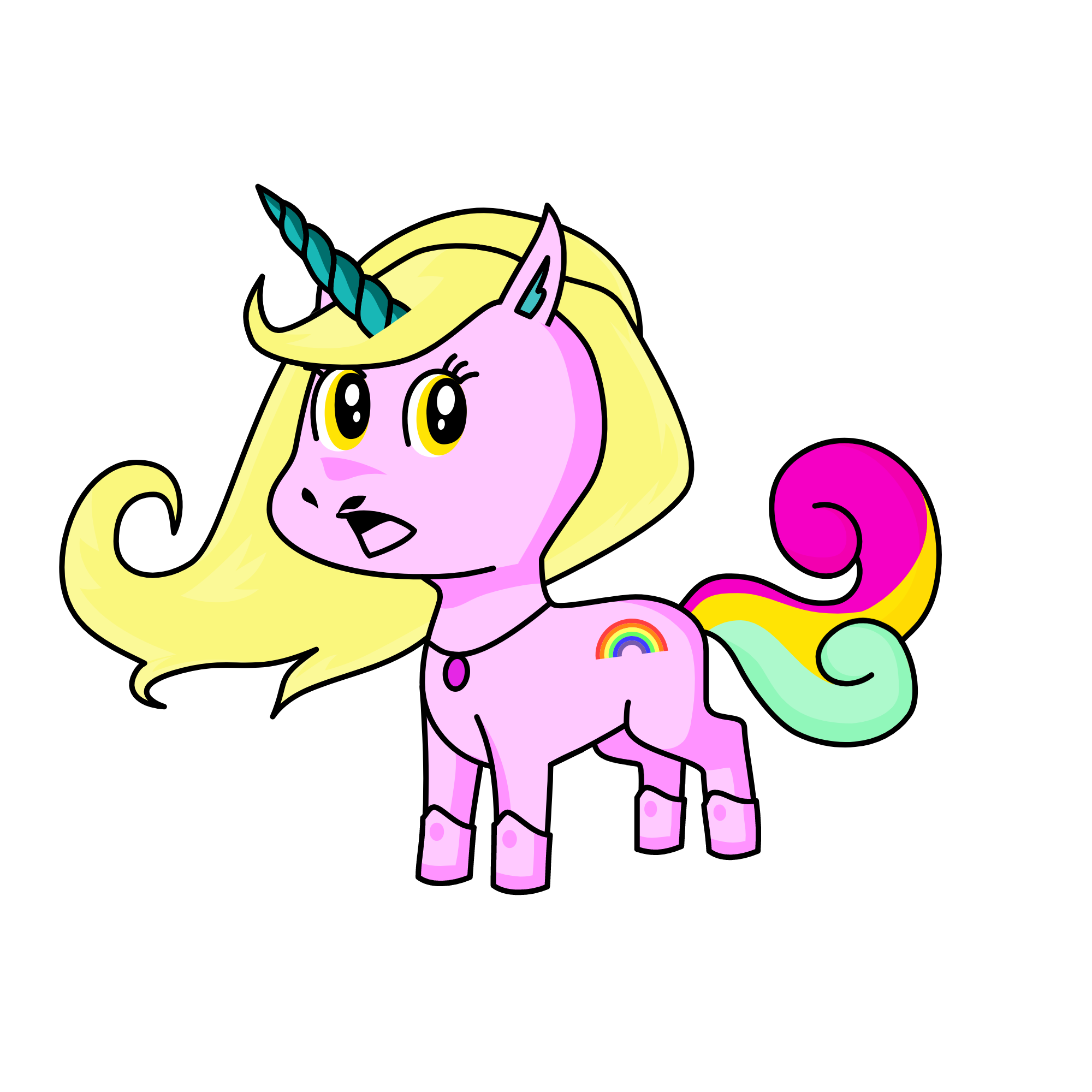 Hayden ❤️, the unicorn