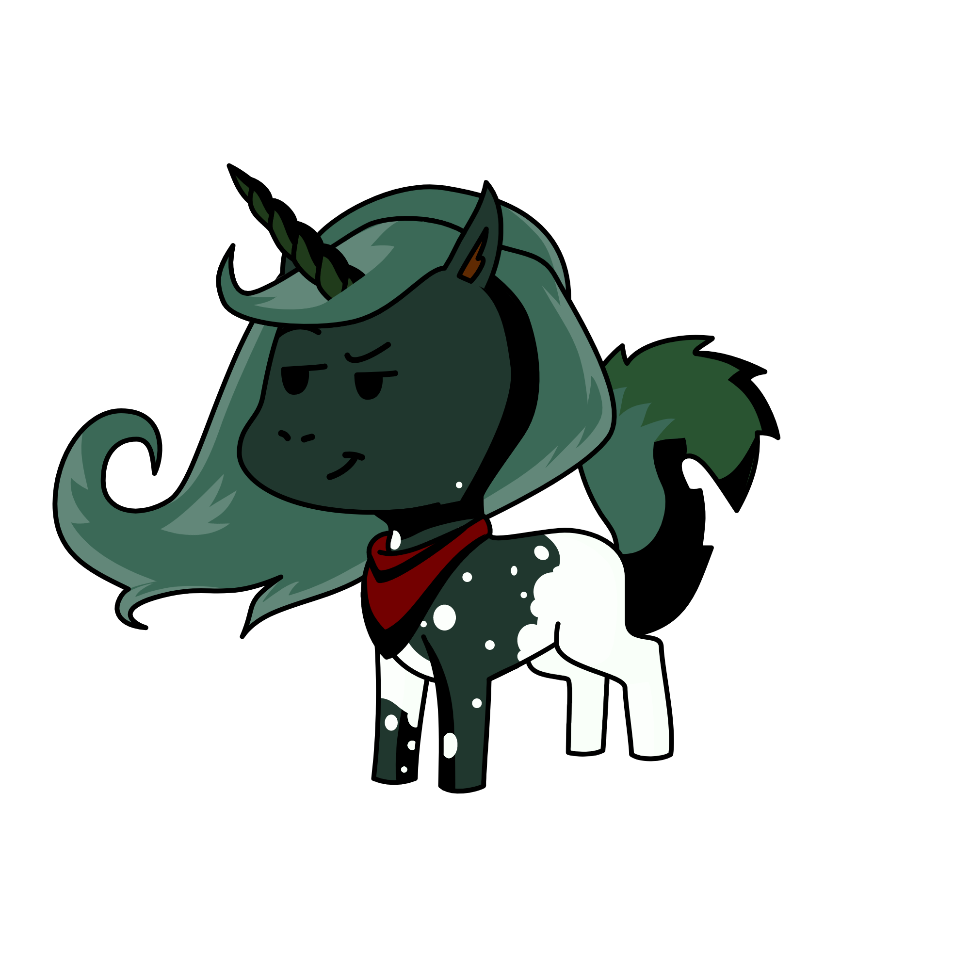 Kelpie, the unicorn