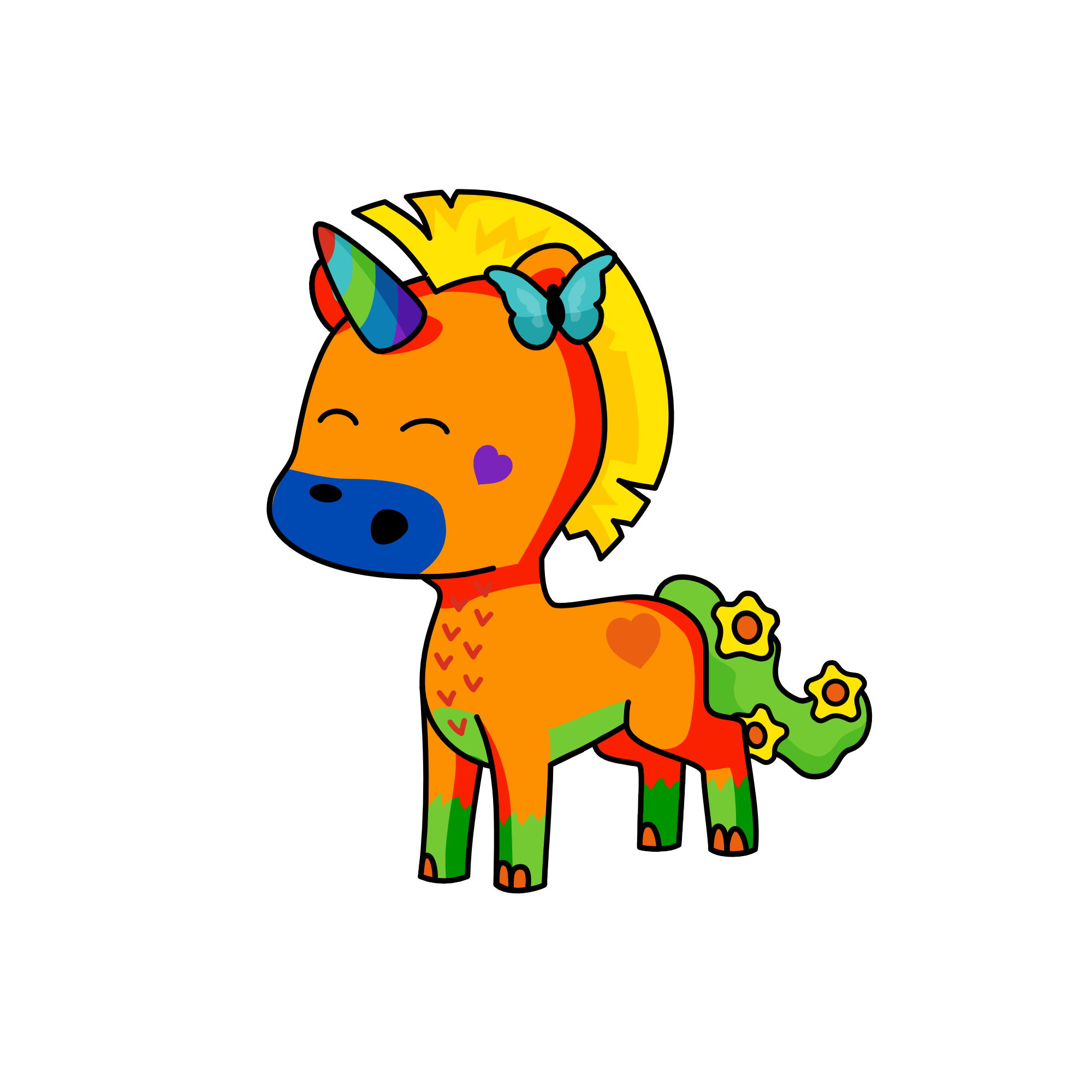 Loquito, the unicorn