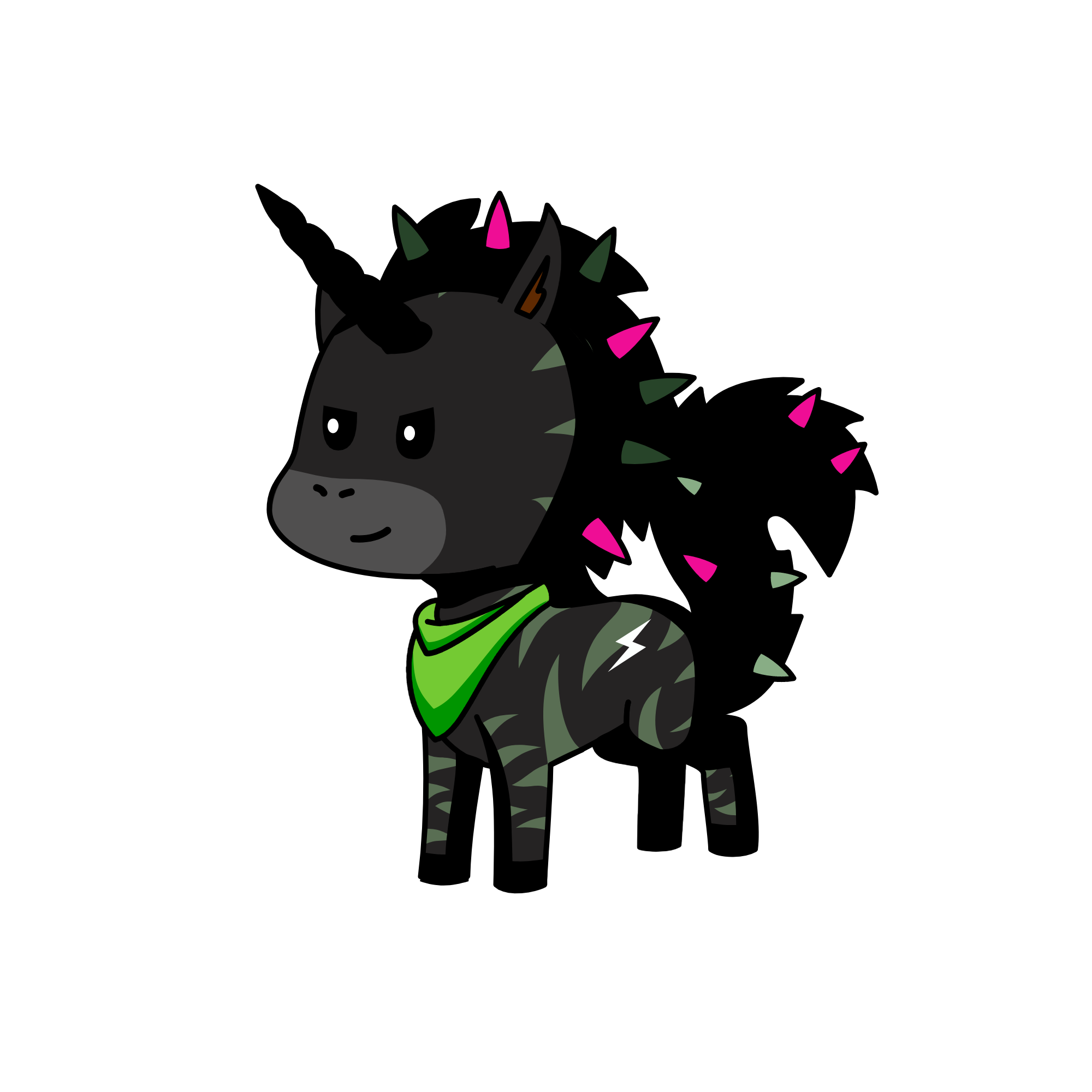 Darkness, the unicorn