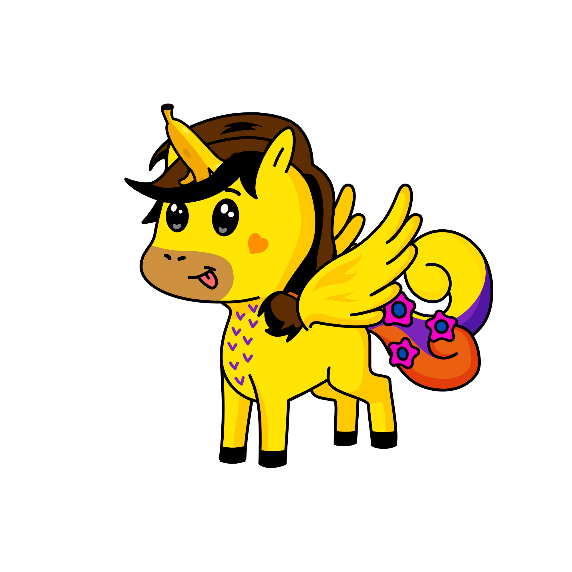 Bananas, the unicorn