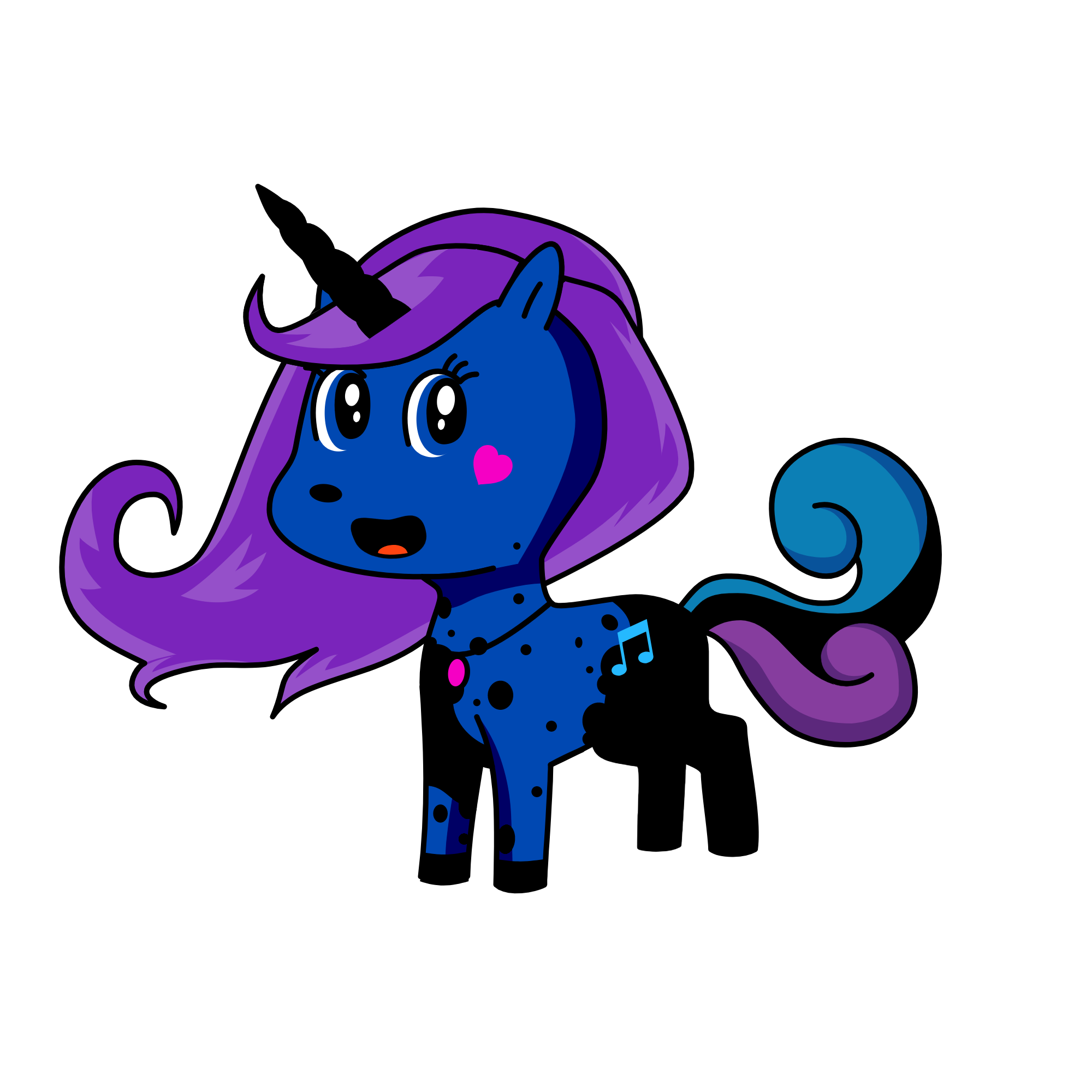 leah, the unicorn