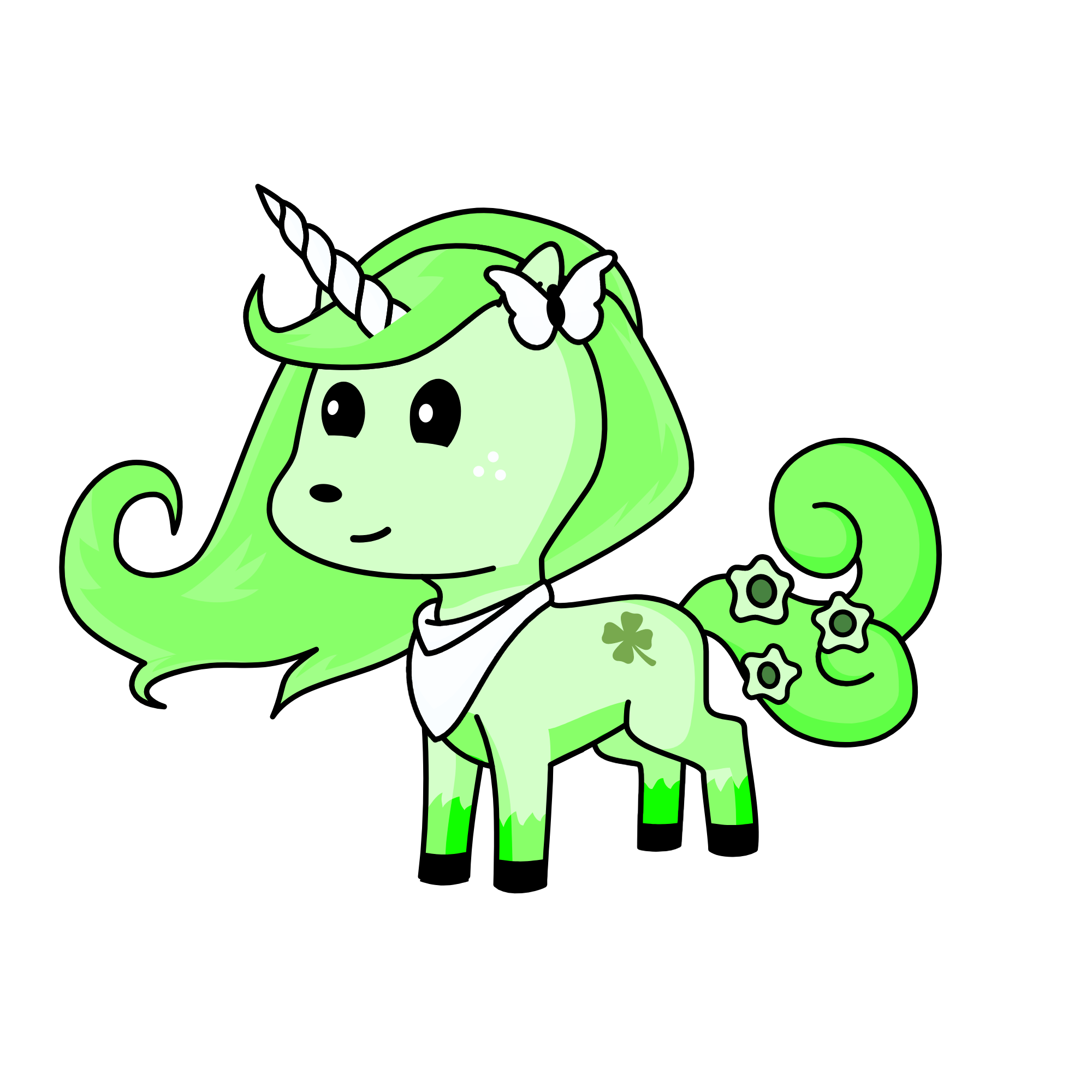 🍀Lucky🍀, the unicorn