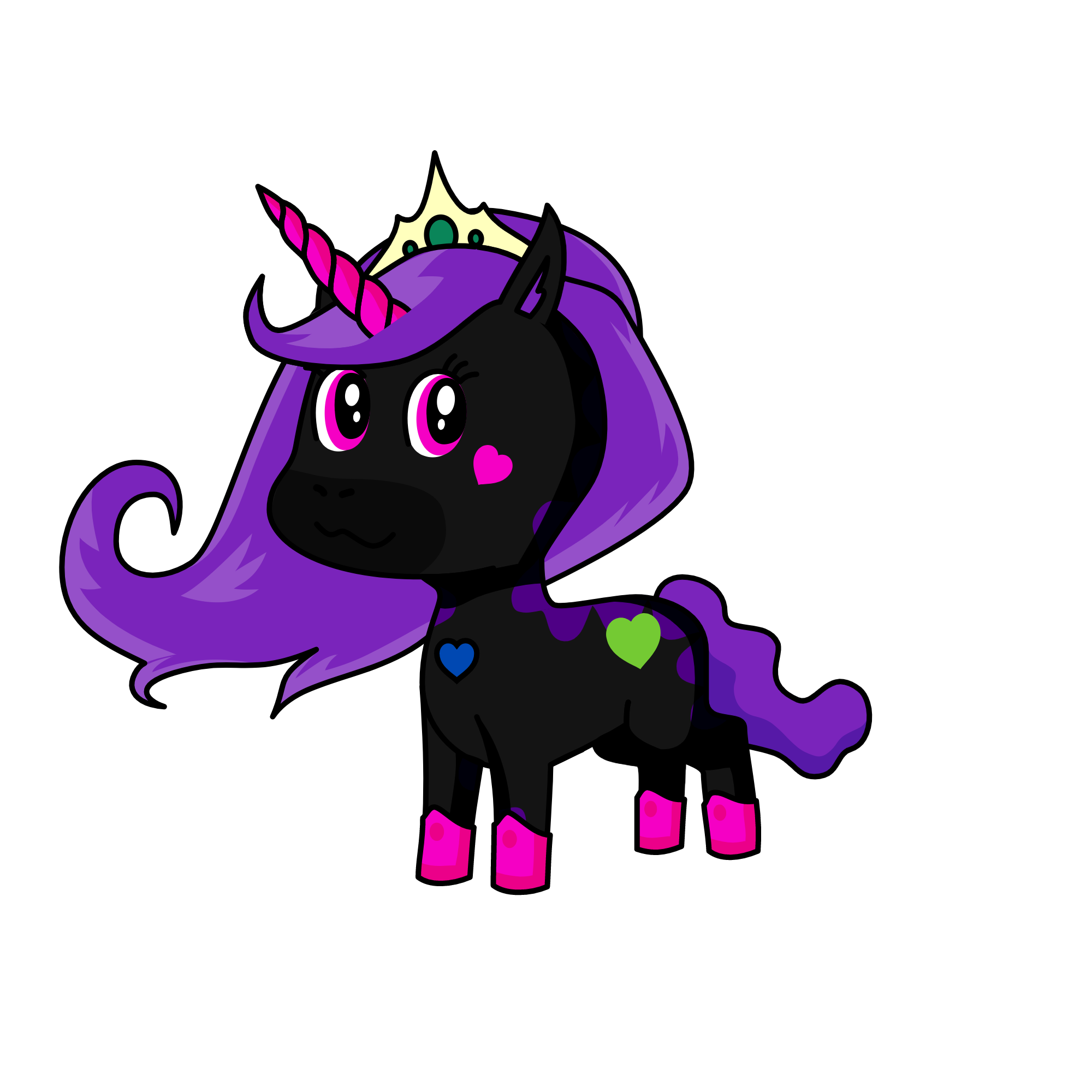 Nathalie, the unicorn