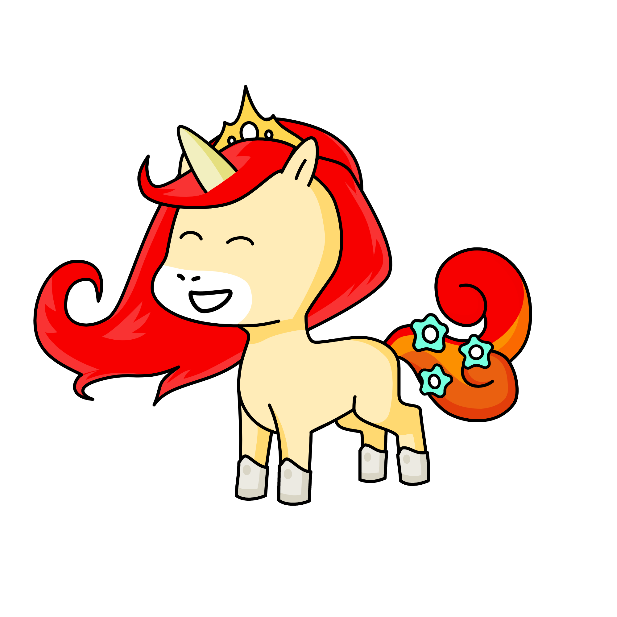 Ariel For my Best Friend, the unicorn
