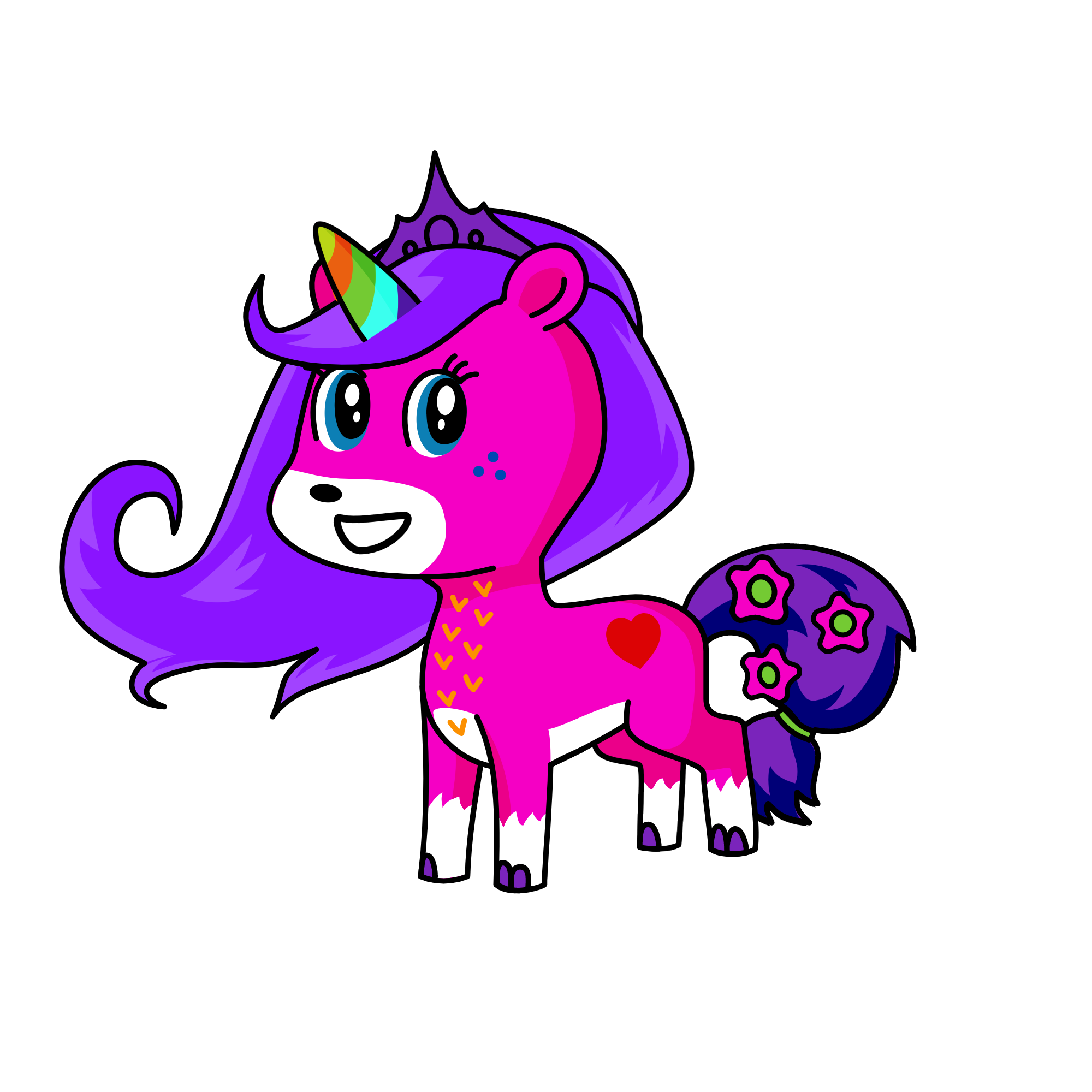 pearlins, the unicorn