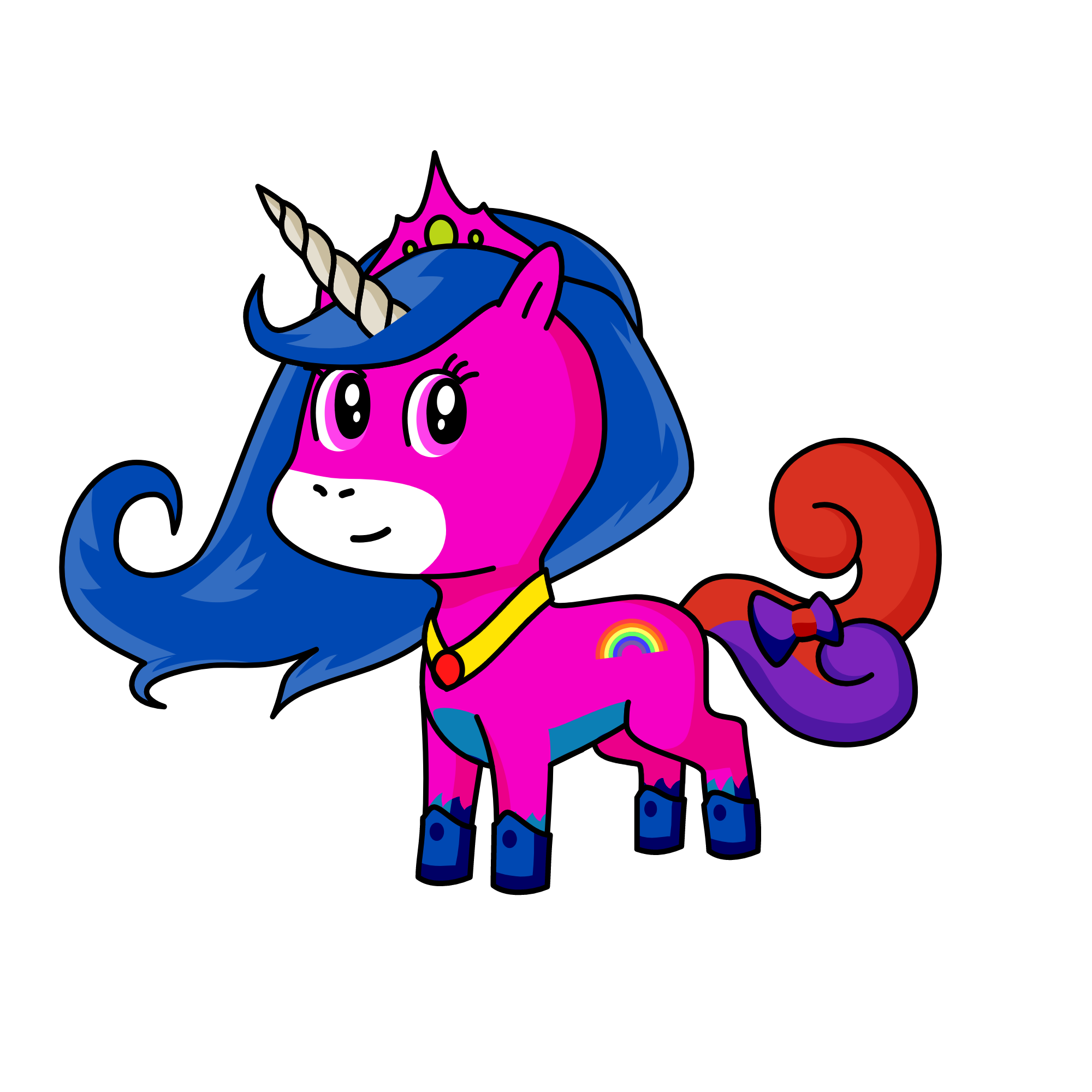 Lilly, the unicorn