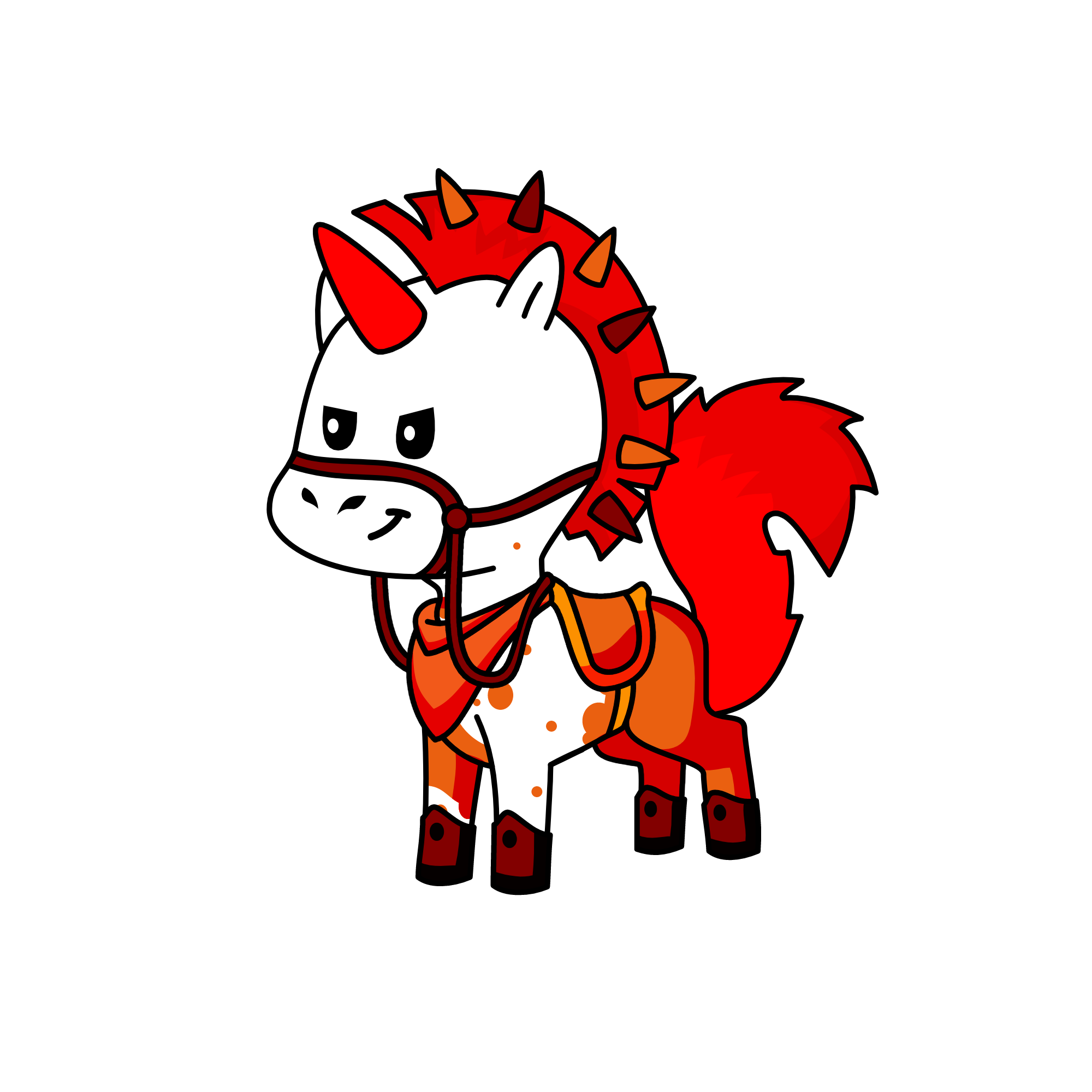 FlameCharge, the unicorn