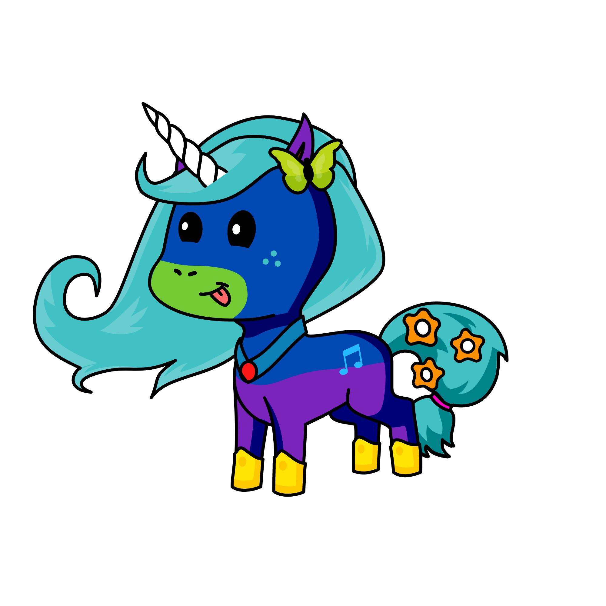 Magic, the unicorn