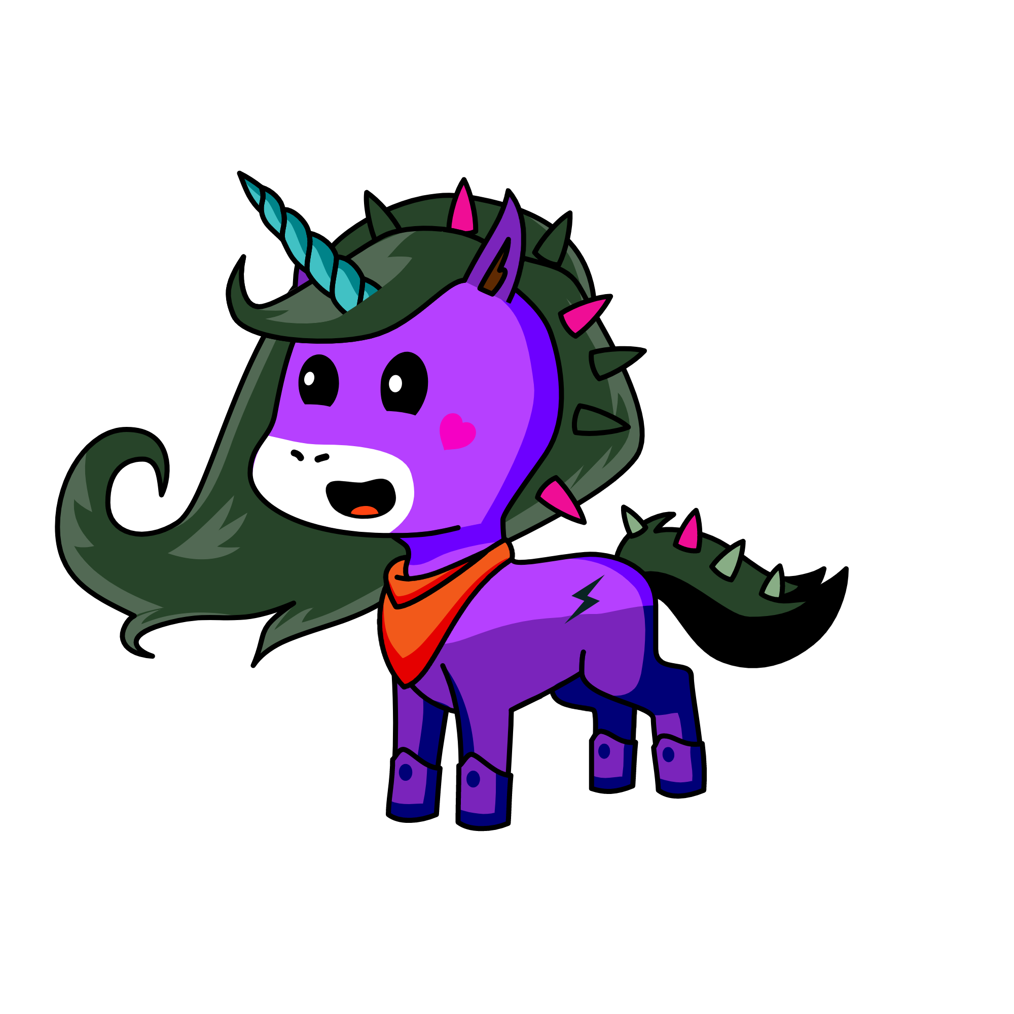 Flora stormcatcher, the unicorn