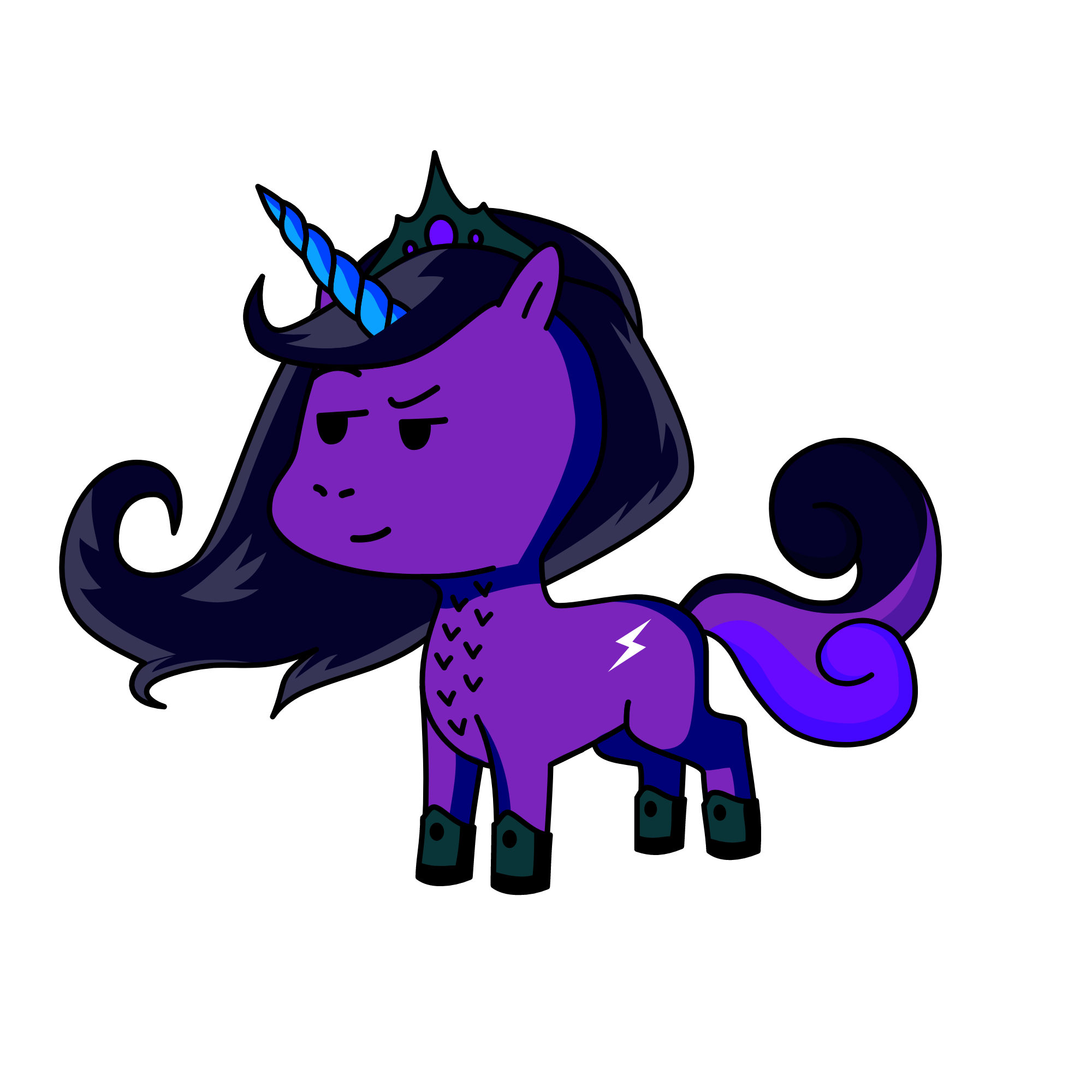 luna, the unicorn