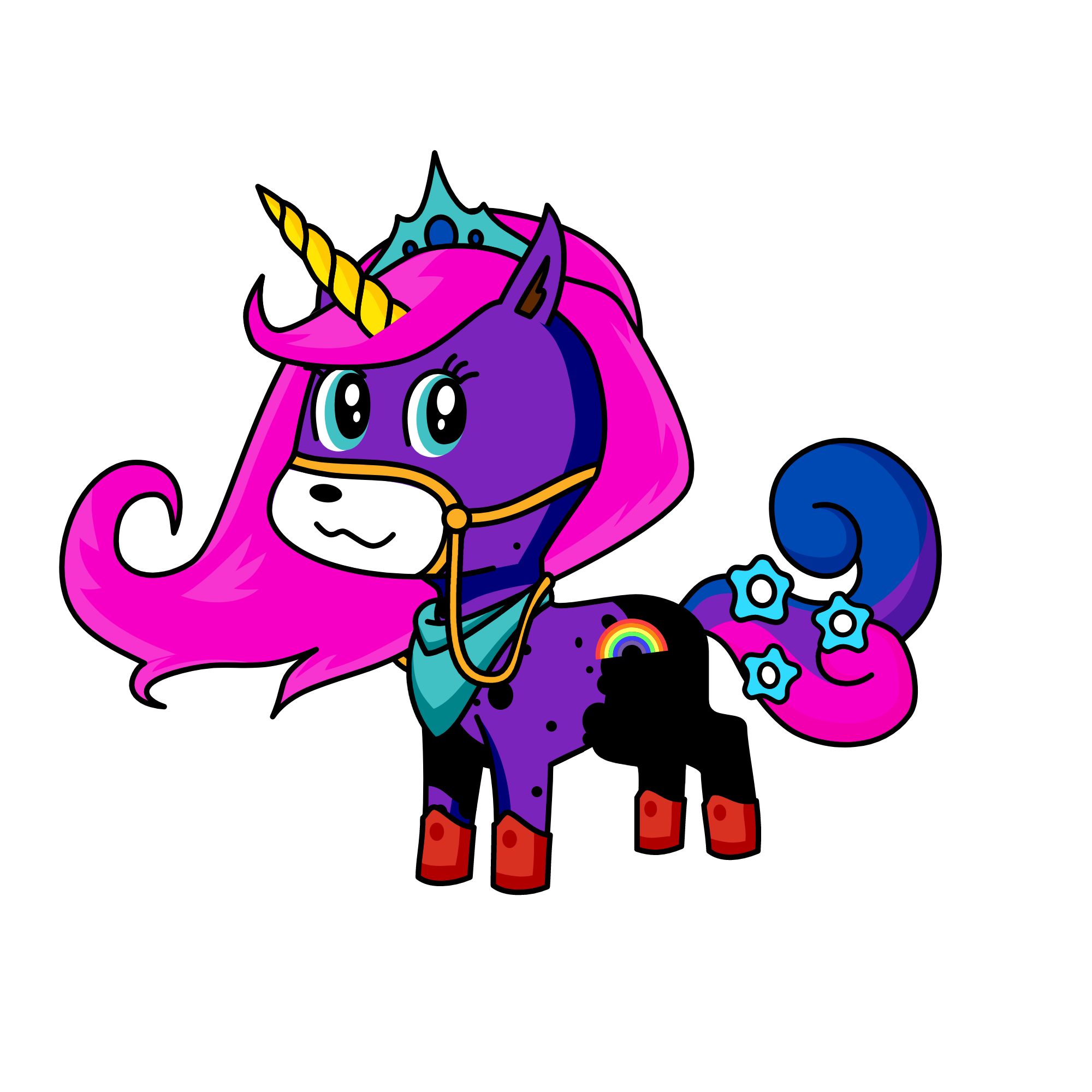 Galaxy, the unicorn