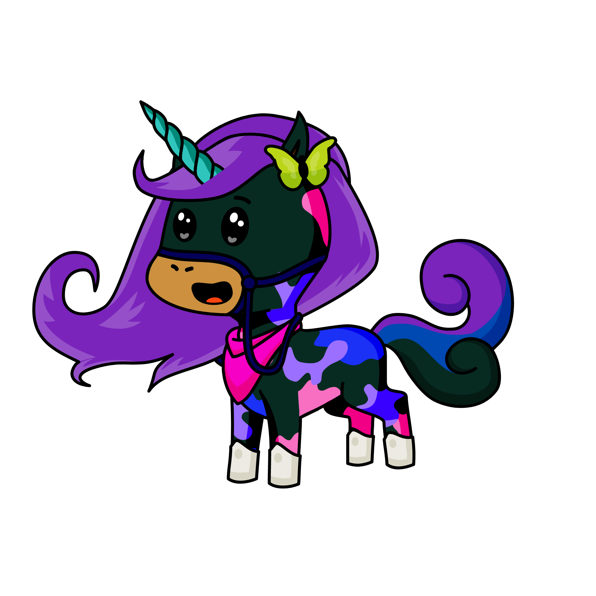 Emma Darkcast, the unicorn