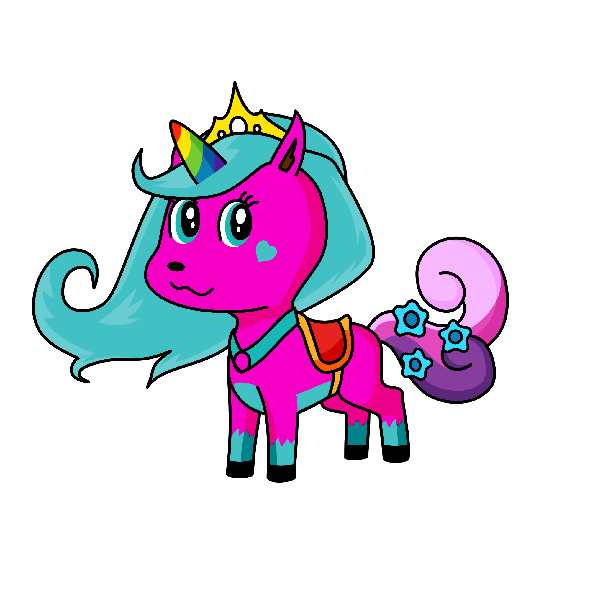Queen, the unicorn