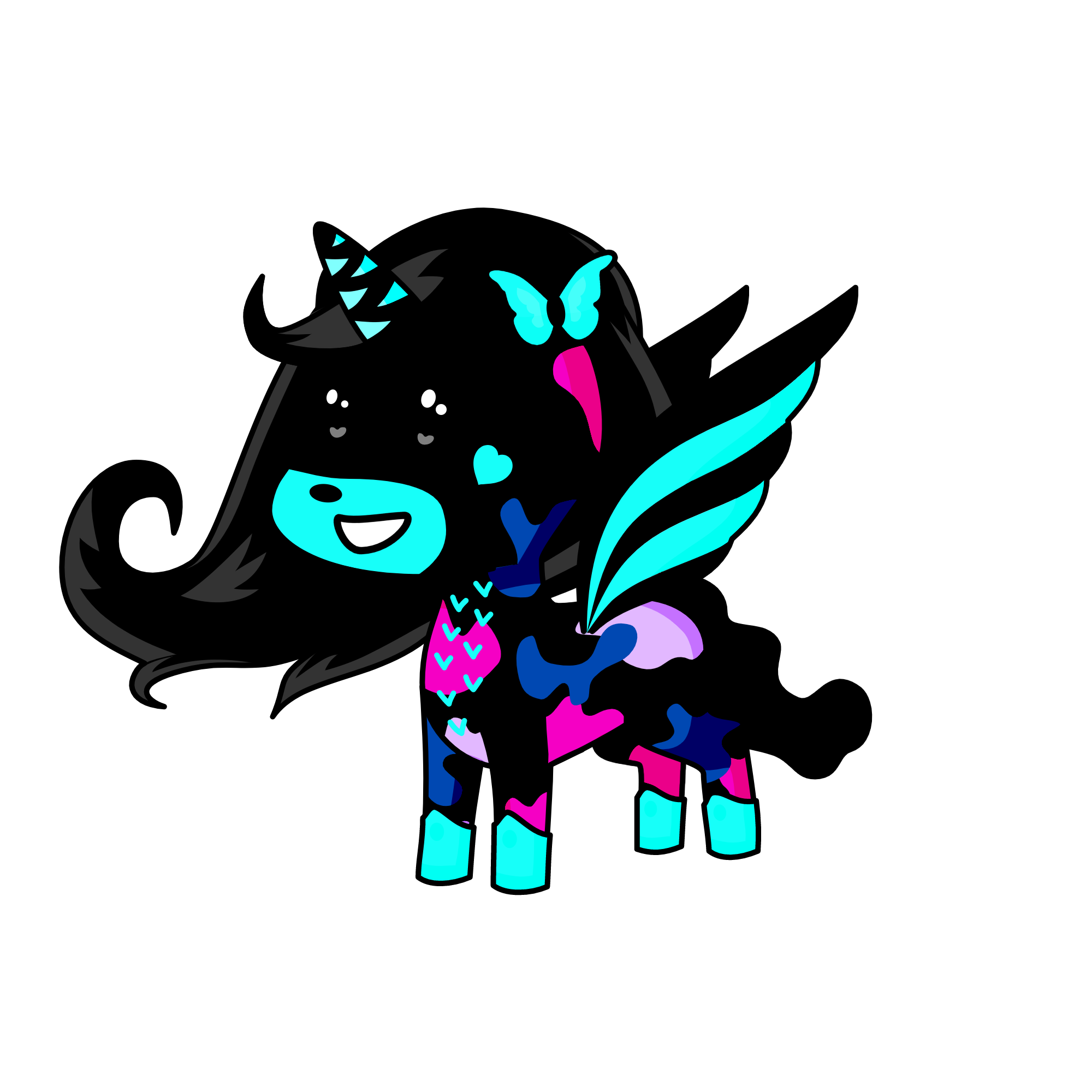 cupcake, the unicorn