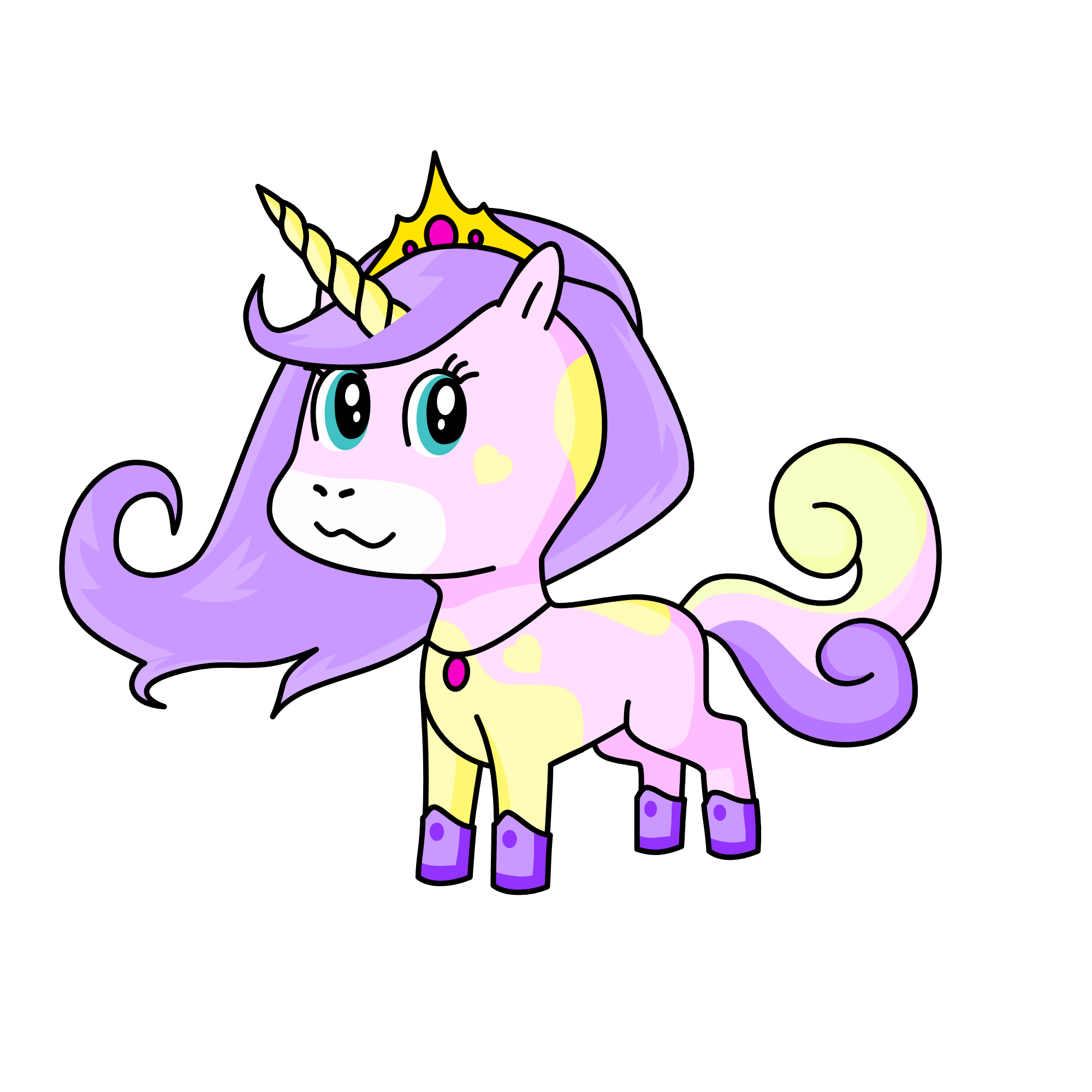 Princess Prancy Pants, the unicorn