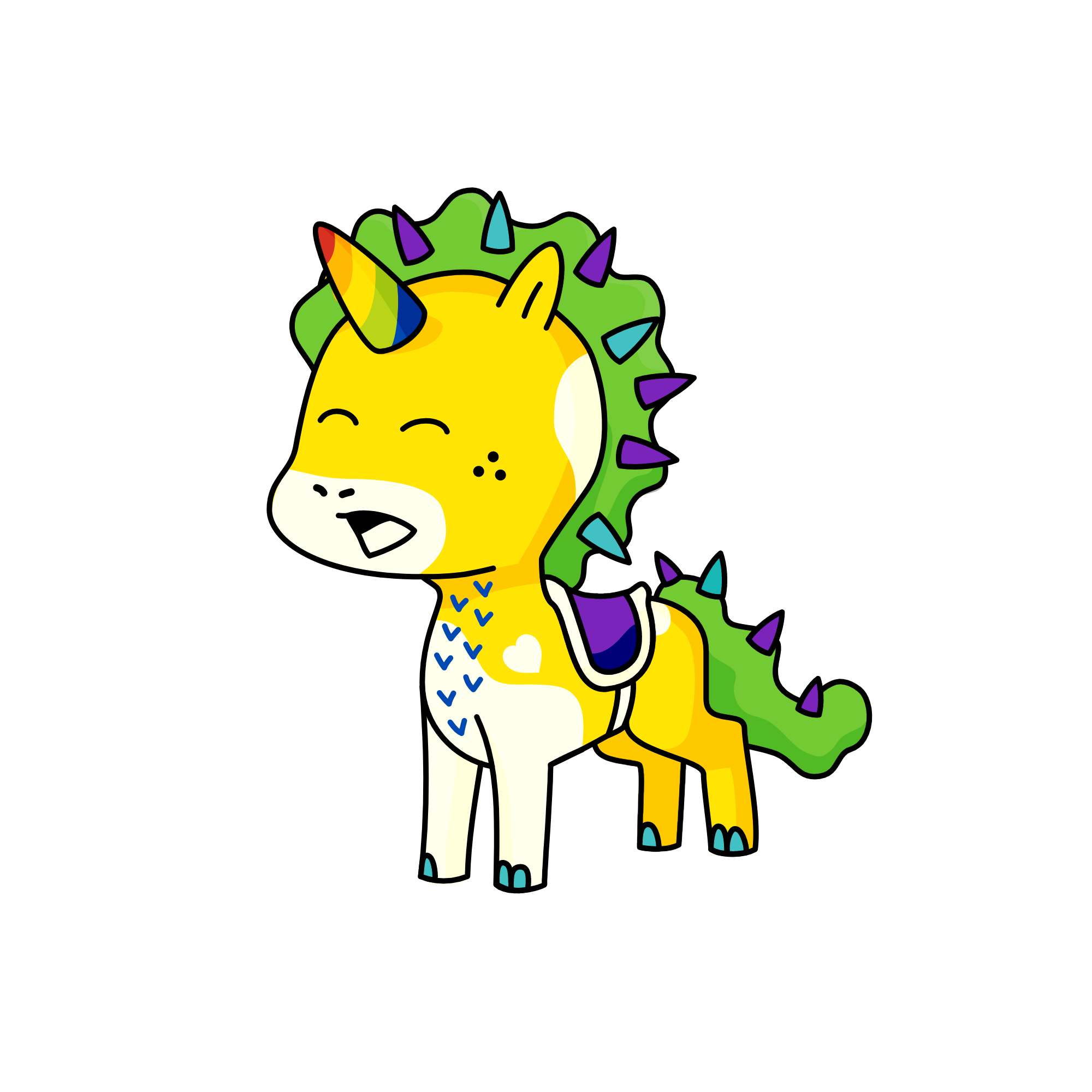 SDFBADBHFAFHGSVDJF, the unicorn