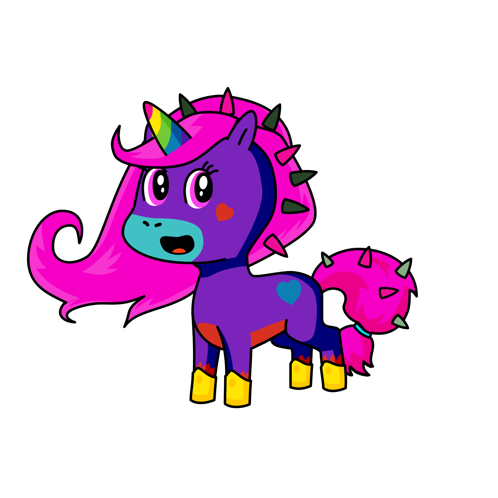 Cotton Candy, the unicorn