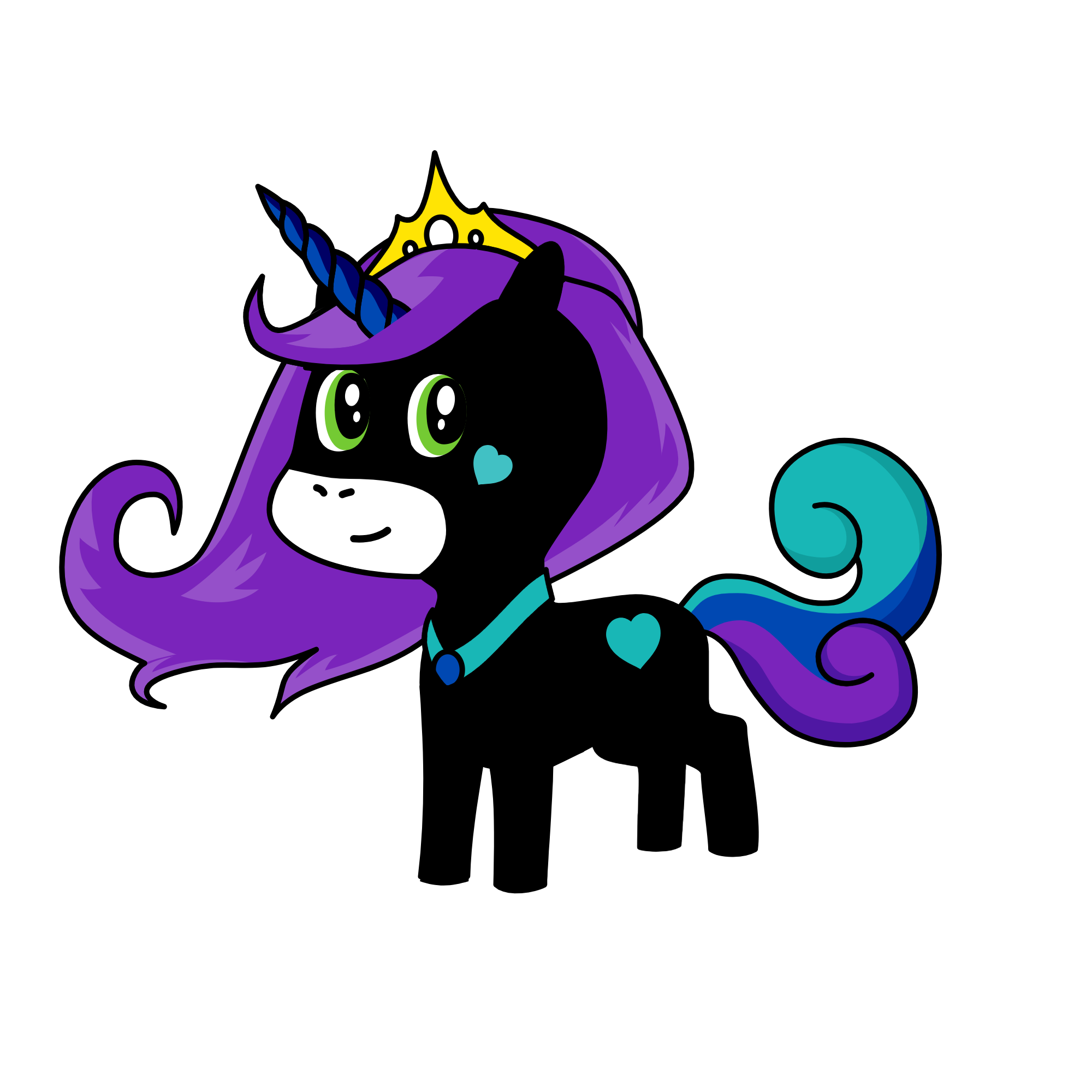 Magic Night Star, the unicorn