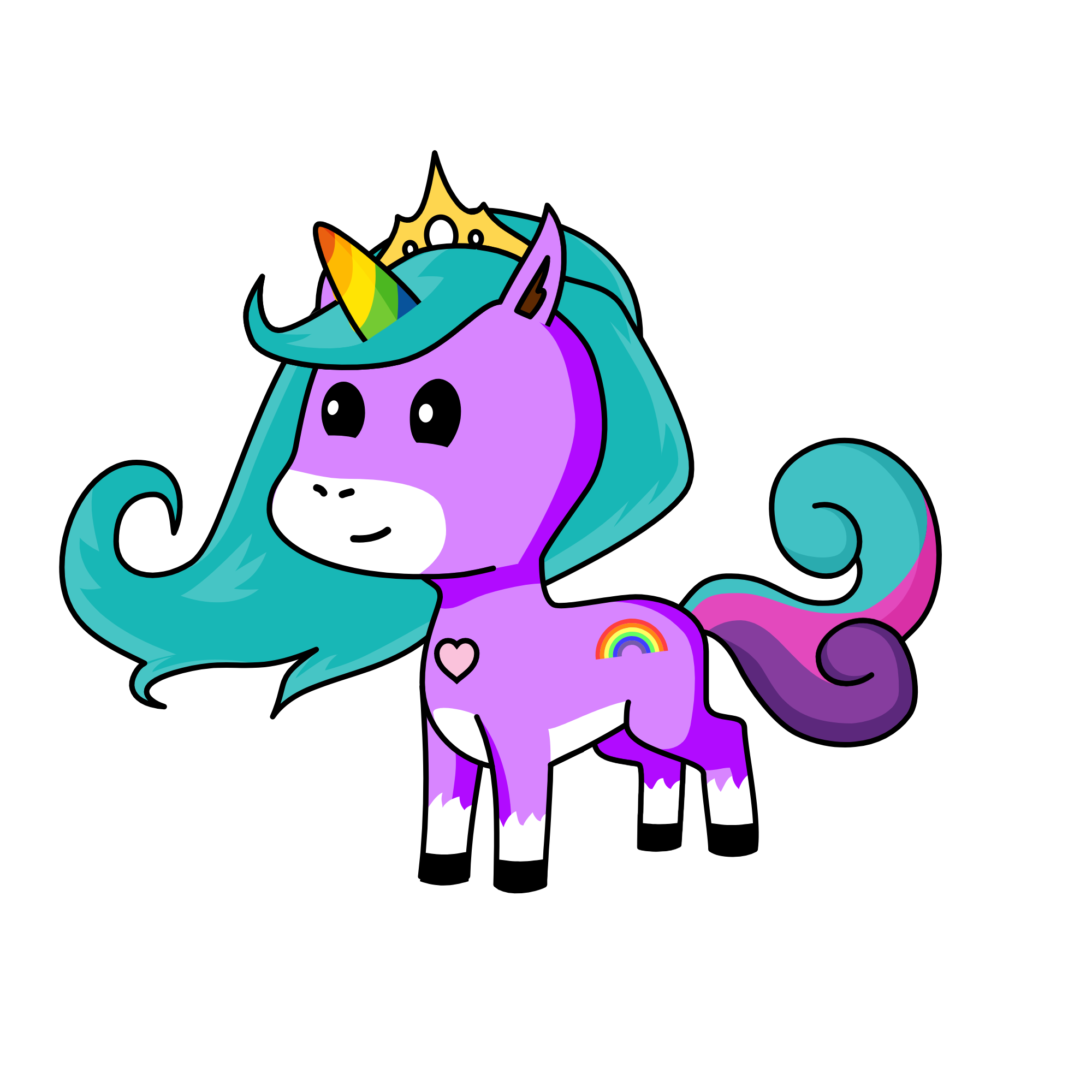 crafty Charllet , the unicorn