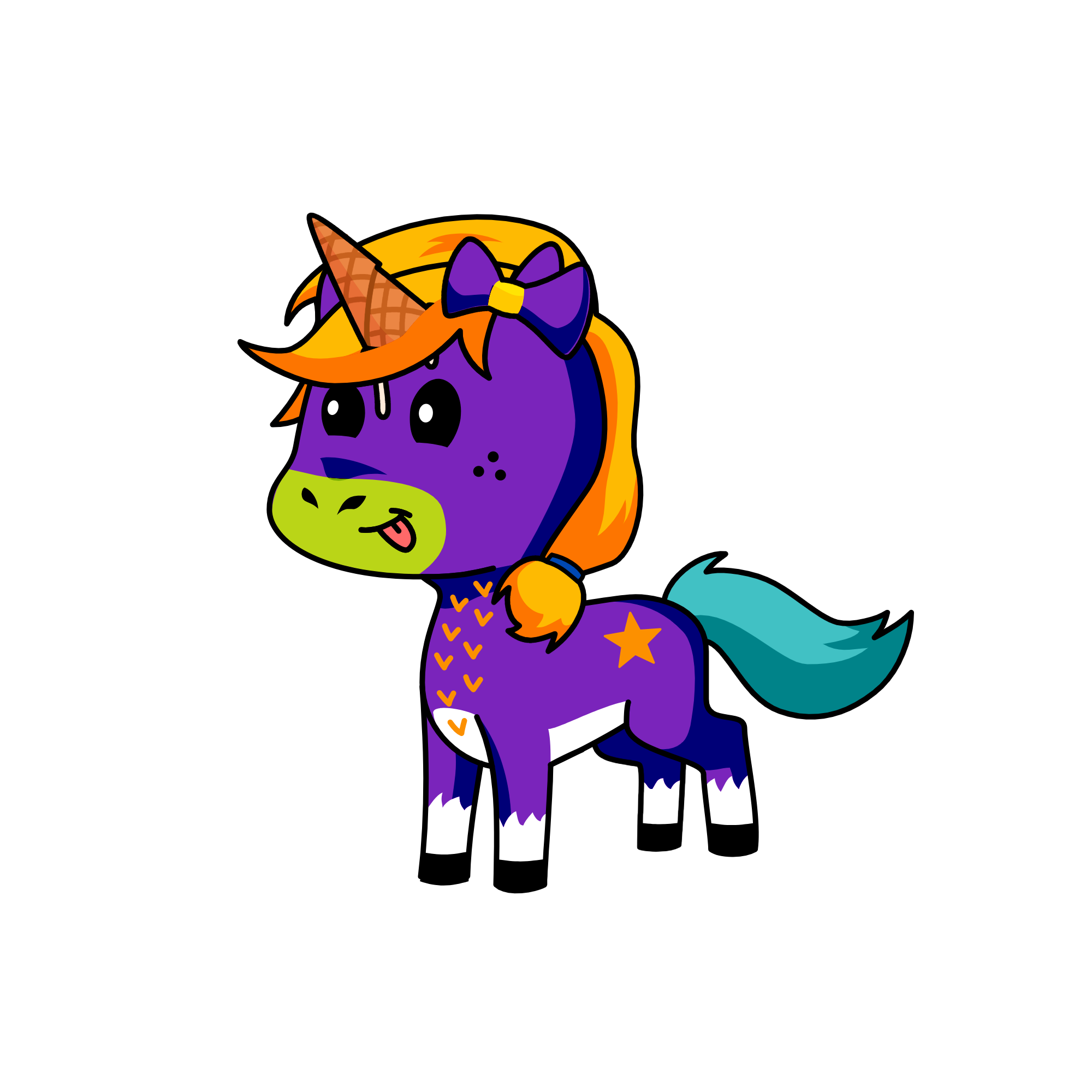 Ice cream lover!, the unicorn