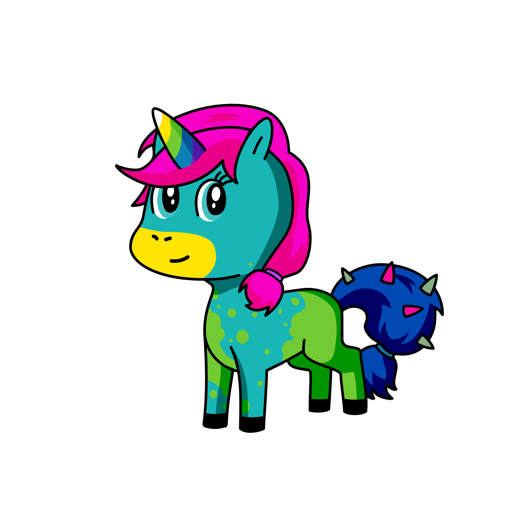 uni the unicorn, the unicorn