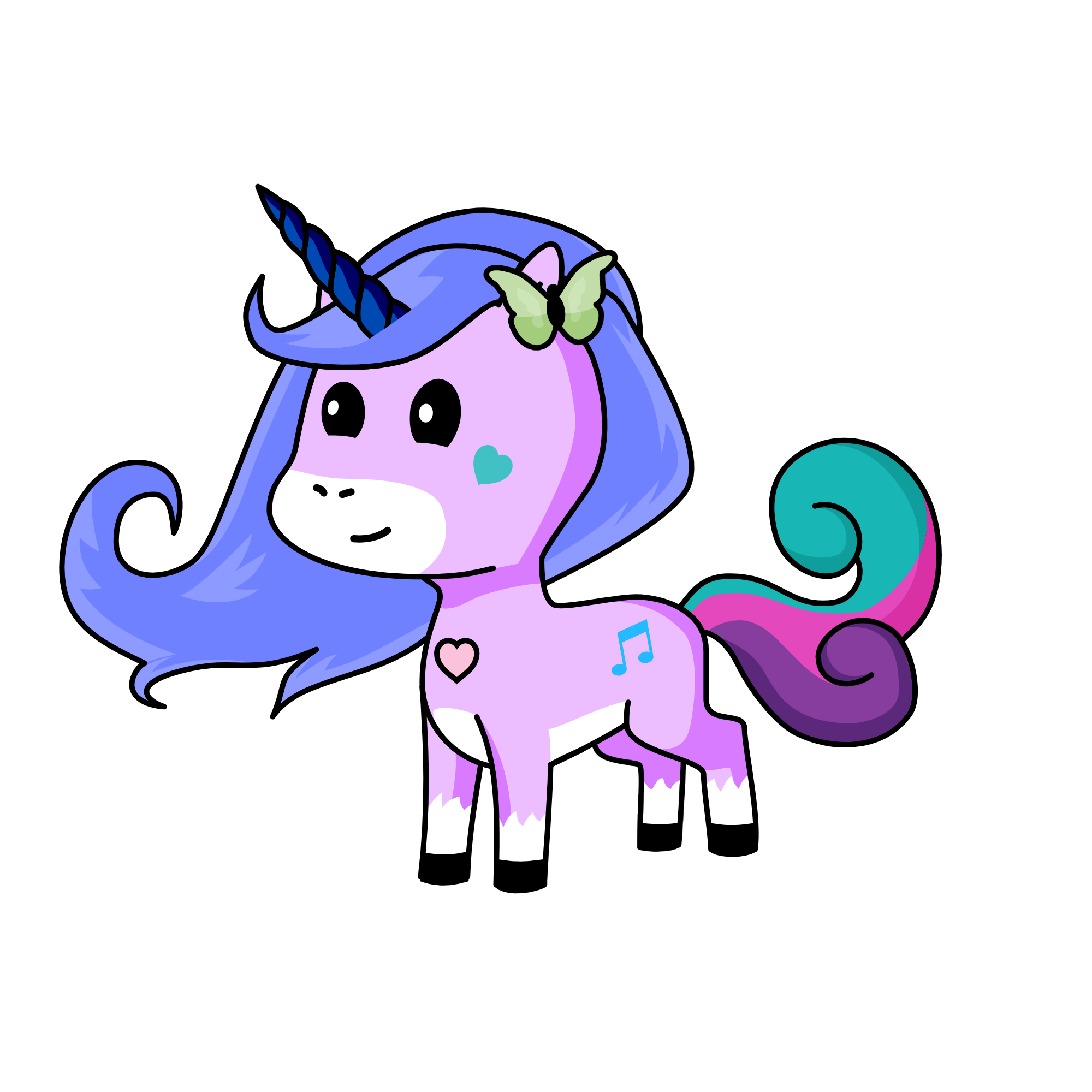 Candy Clara, the unicorn