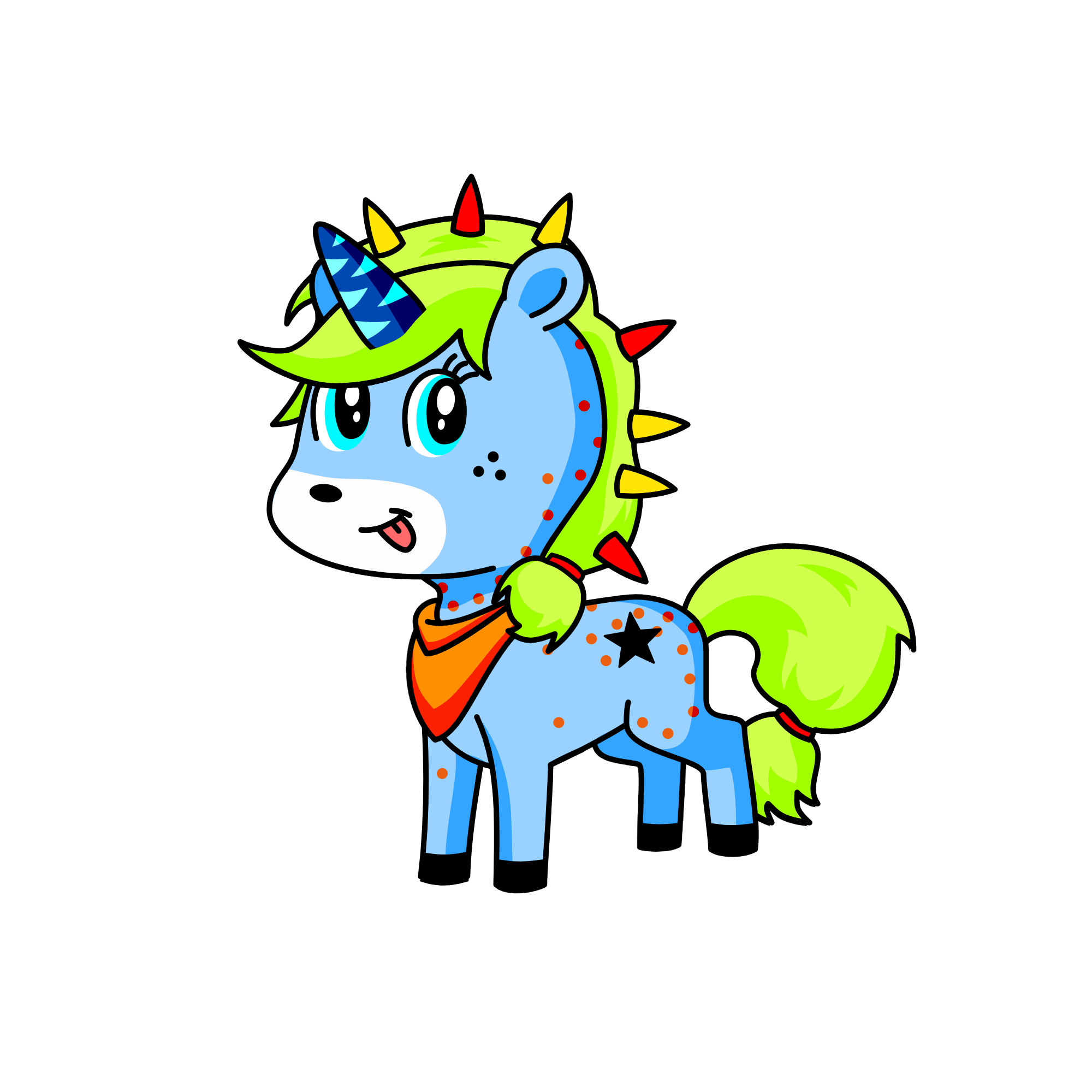 Tatiana, the unicorn