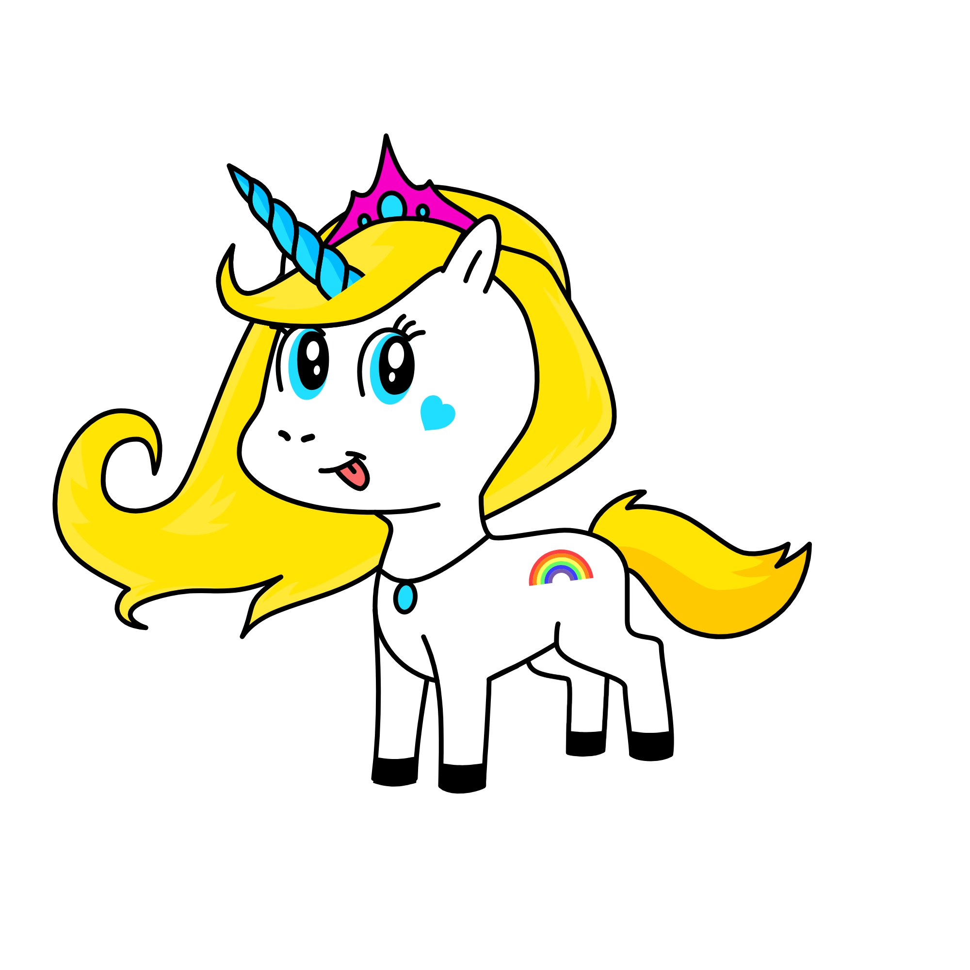 Princess , the unicorn