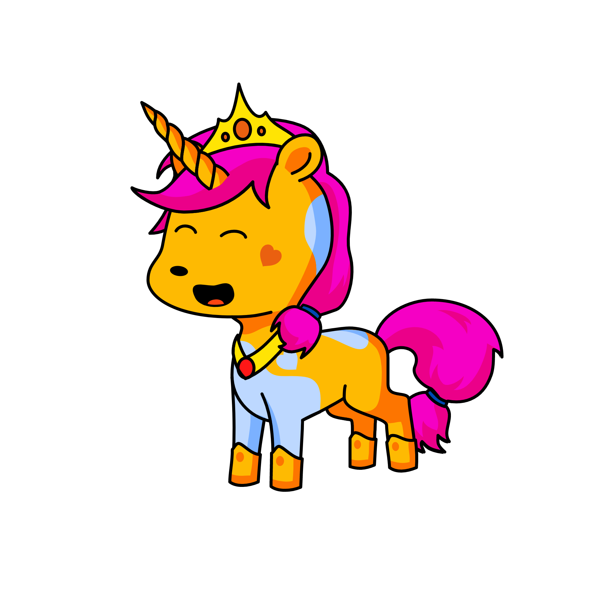 goldey, the unicorn