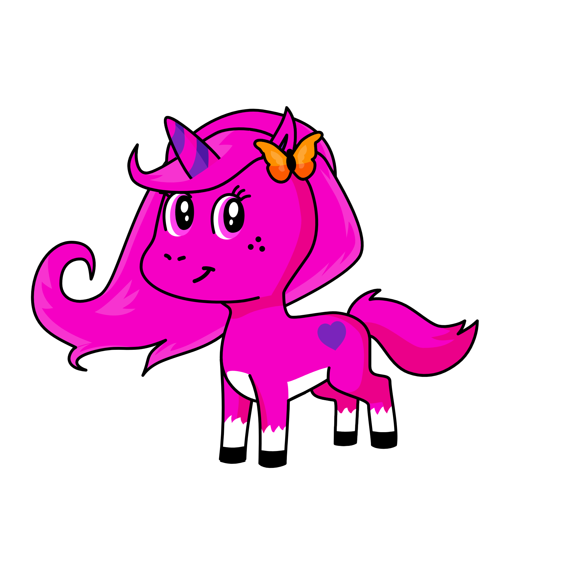 Sophia, the unicorn
