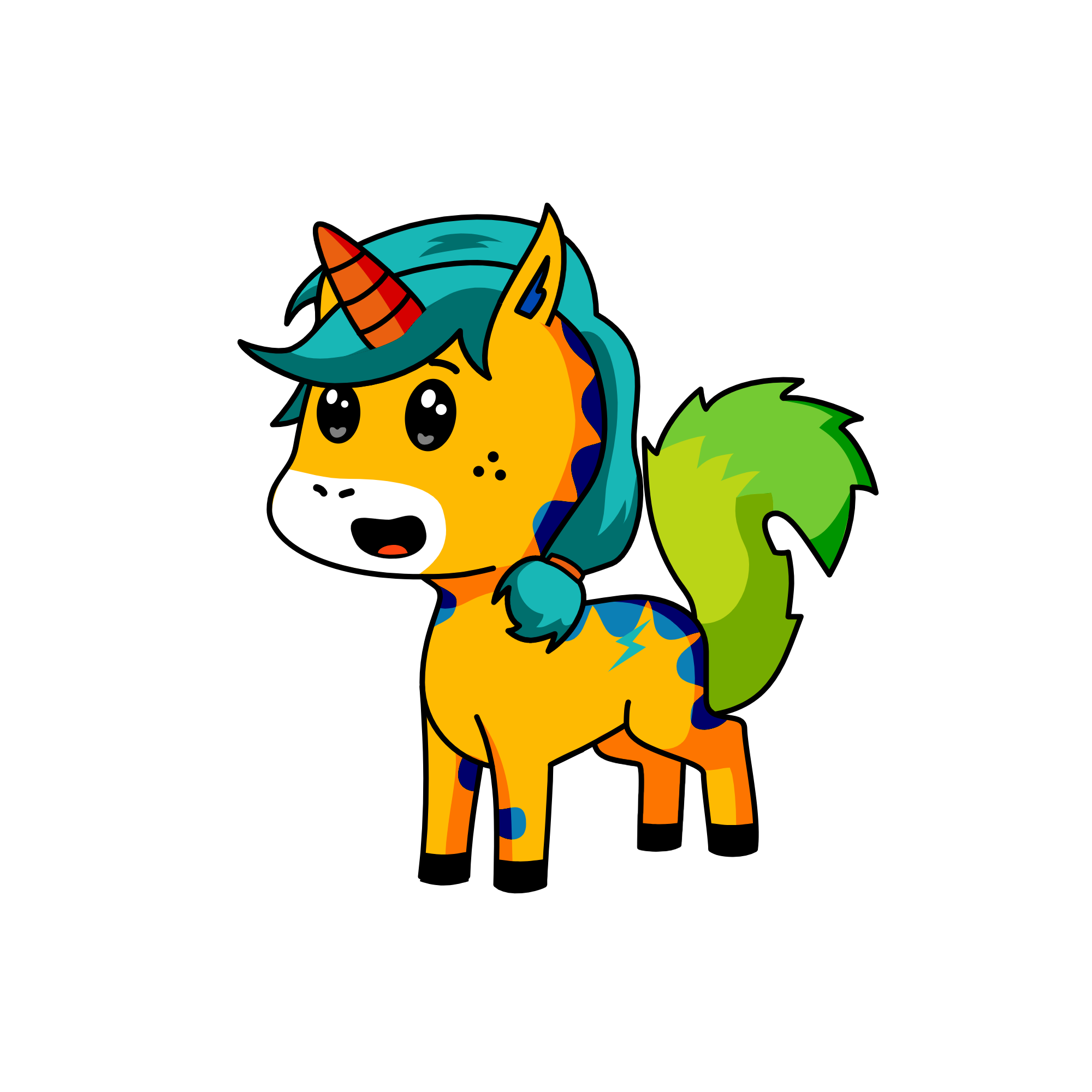dgfsgjshdjuah, the unicorn